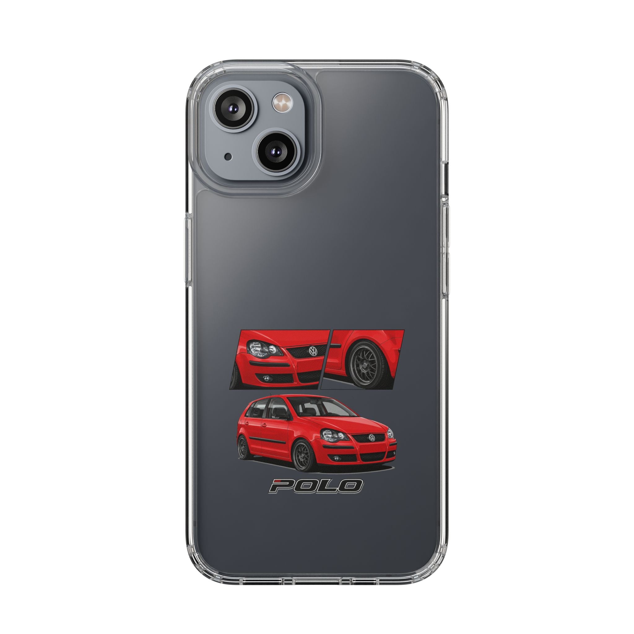 RED VW POLO PHONE CASES