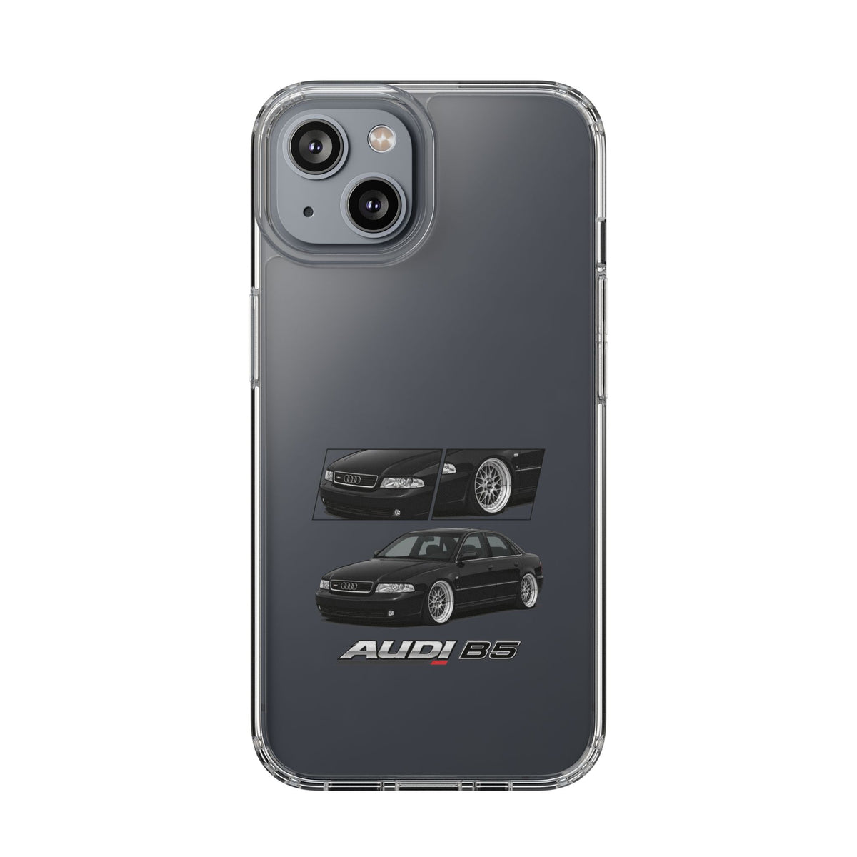 BLACK B5 AUDI A4 PHONE CASES