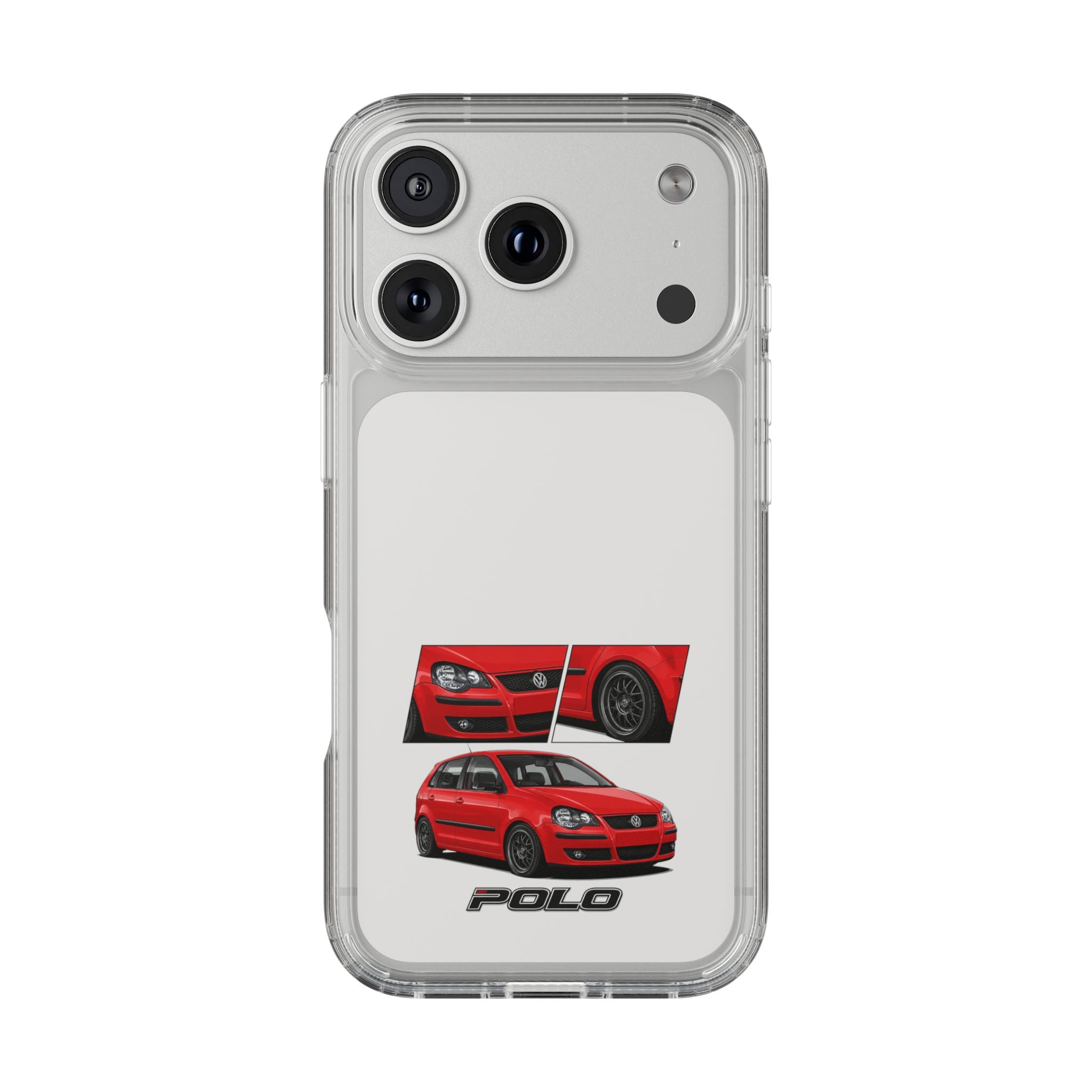 RED VW POLO PHONE CASES