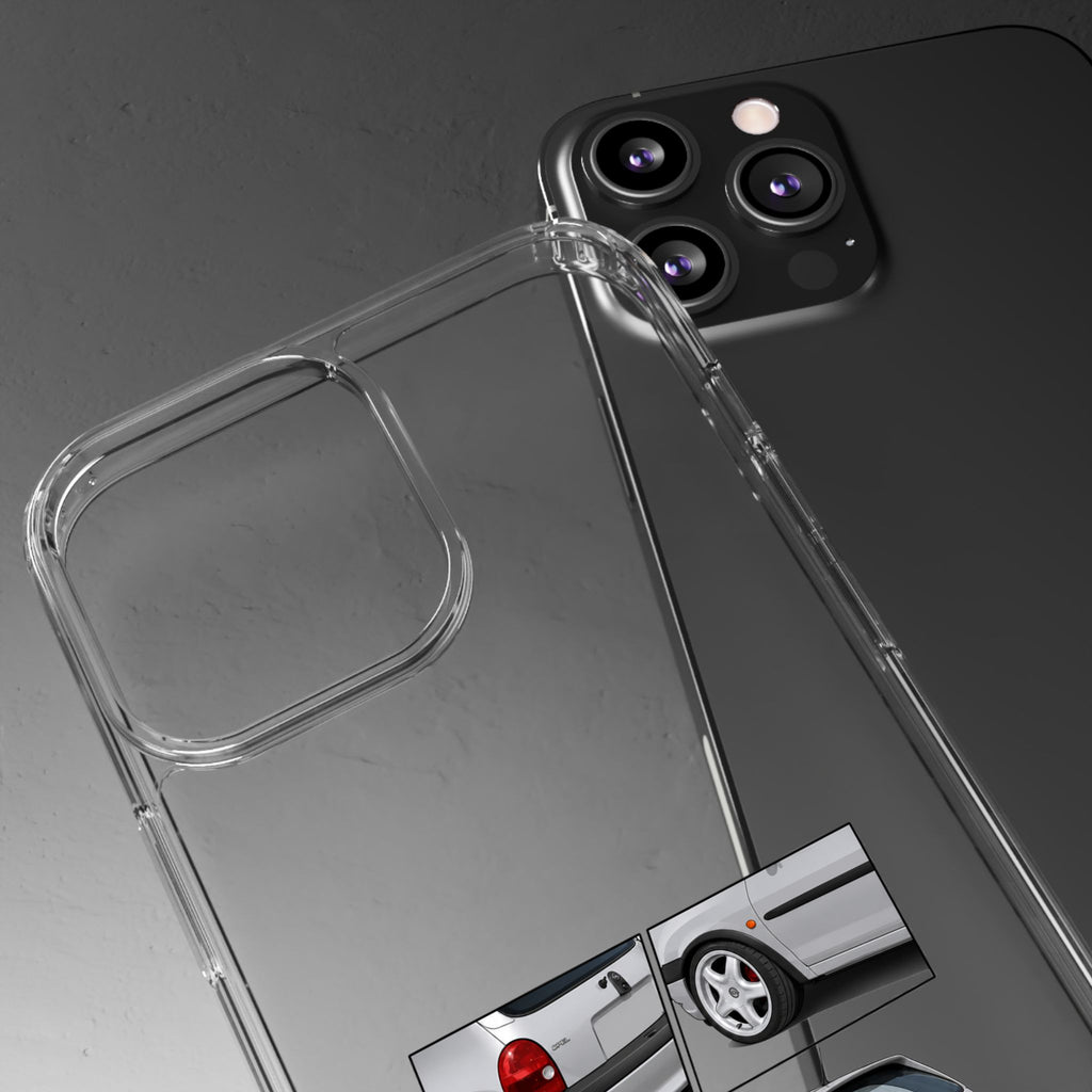 SILVER CORSA B PHONE CASES