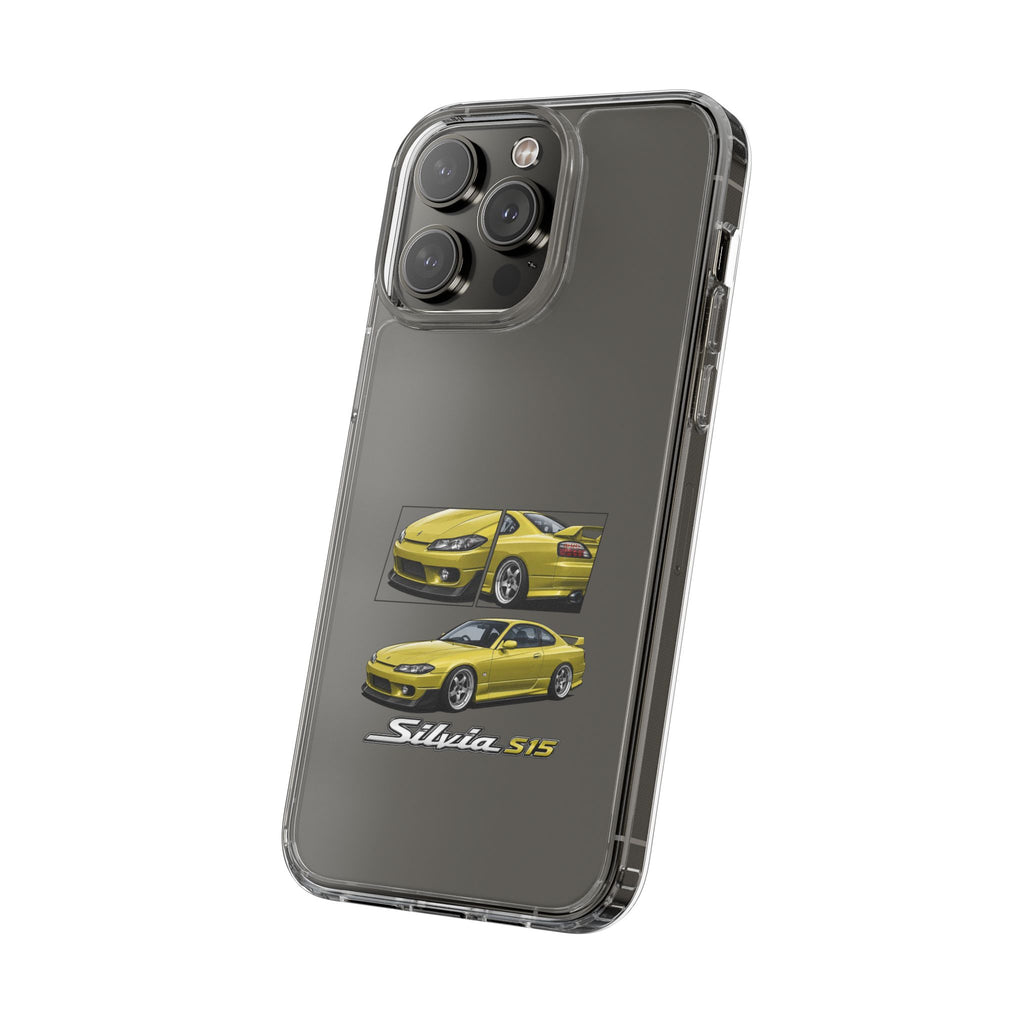GOLD NISSAN S15 PHONE CASES