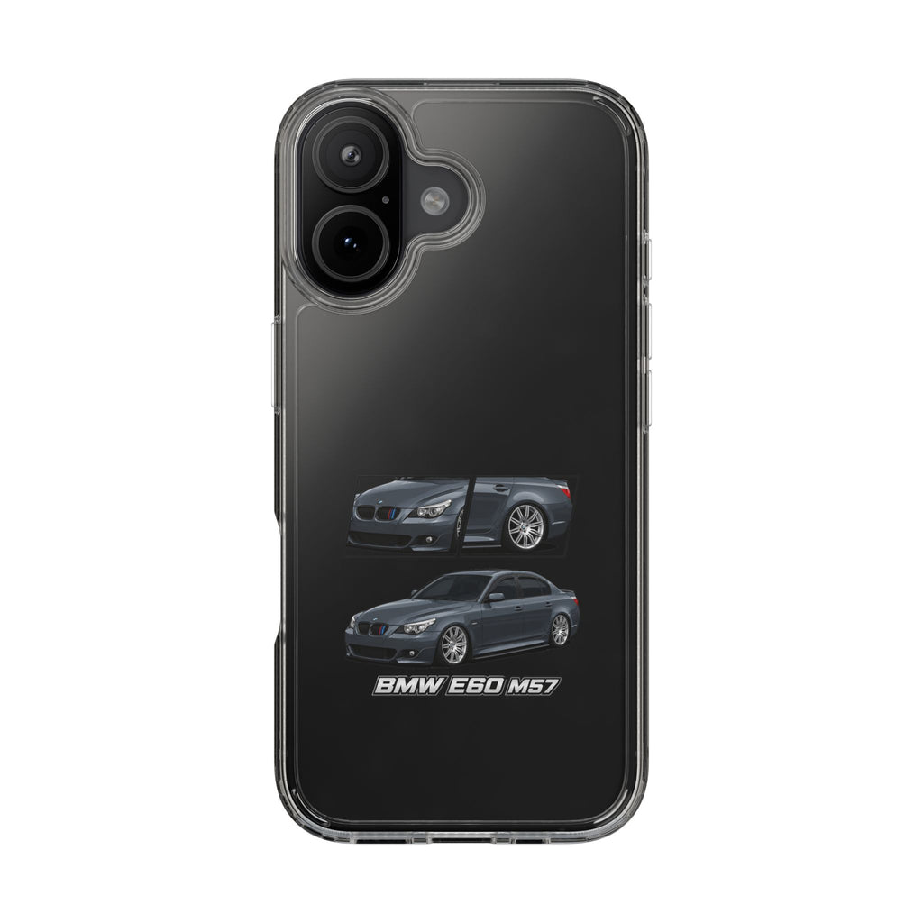 GREY BMW E60 PHONE CASES