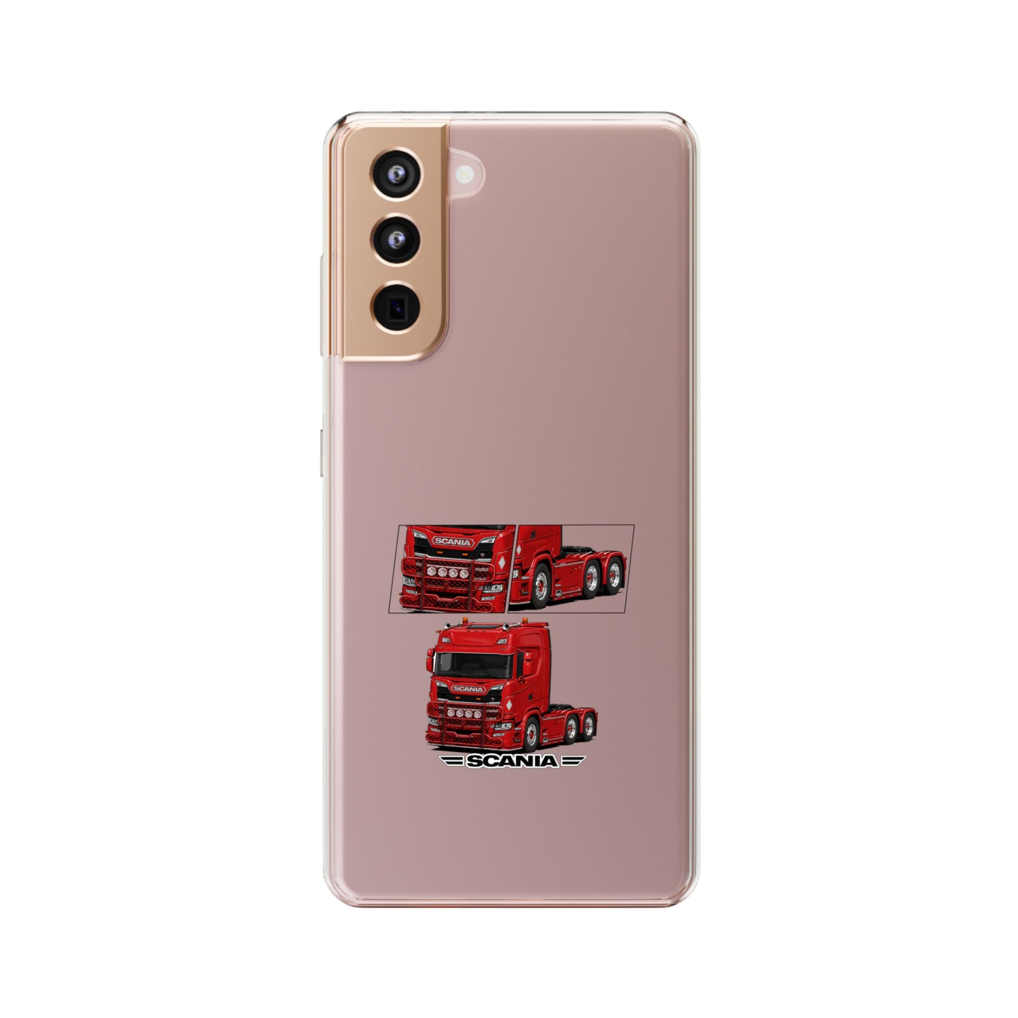 RED SCANIA S-SERIES PHONE CASES