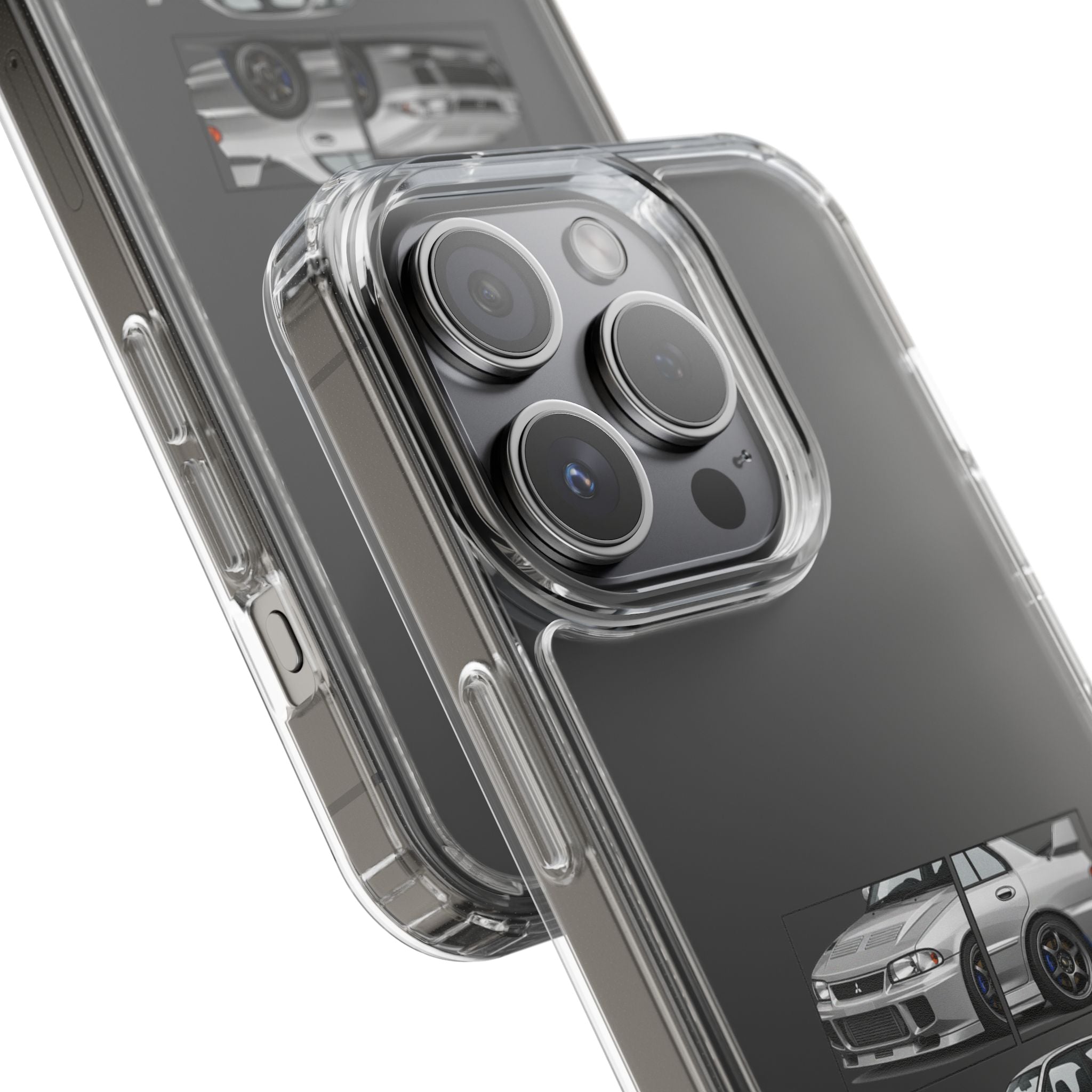 SILVER EVO 3 PHONE CASES