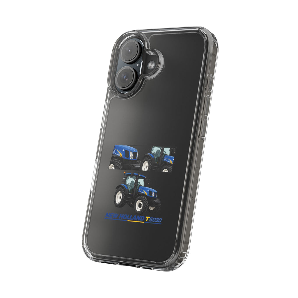 BLUE NEW HOLLAND T6030 PHONE CASES