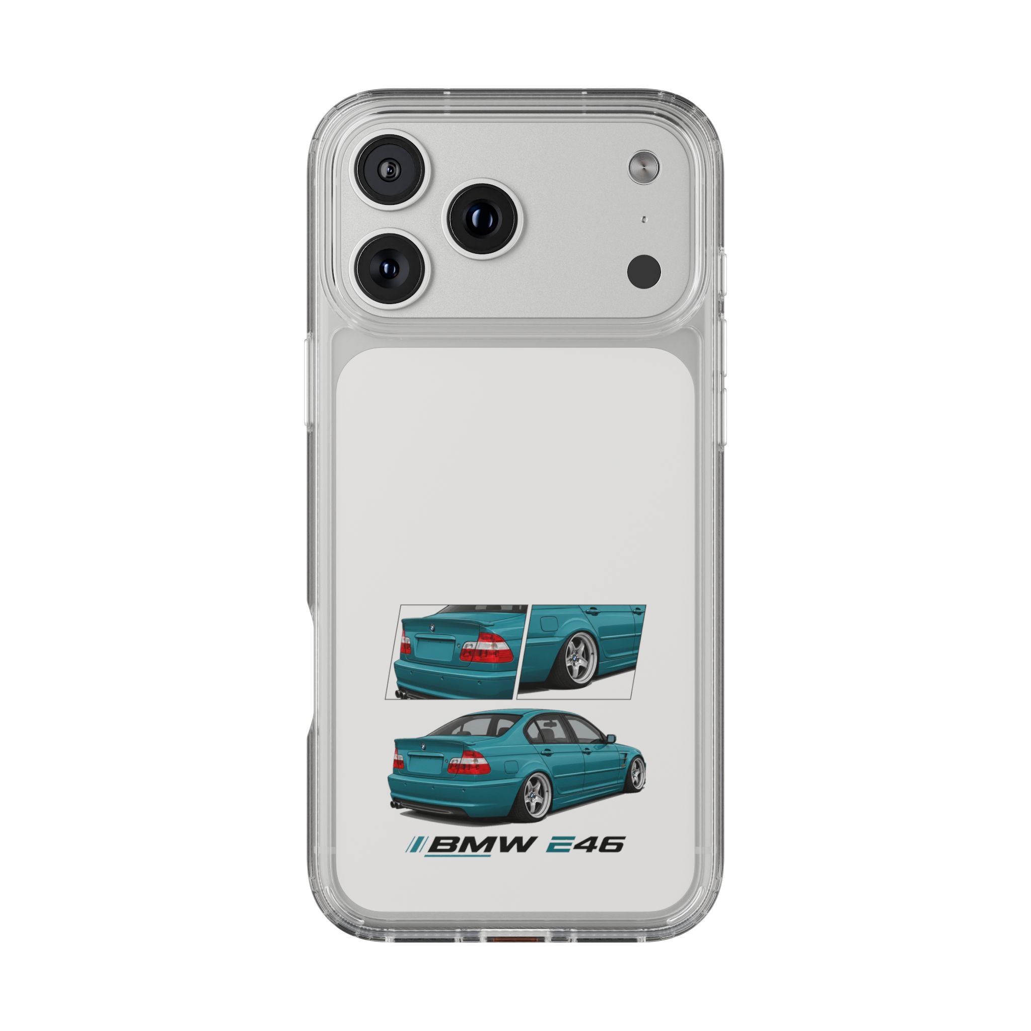 TURQUOISE BMW E46 PHONE CASES