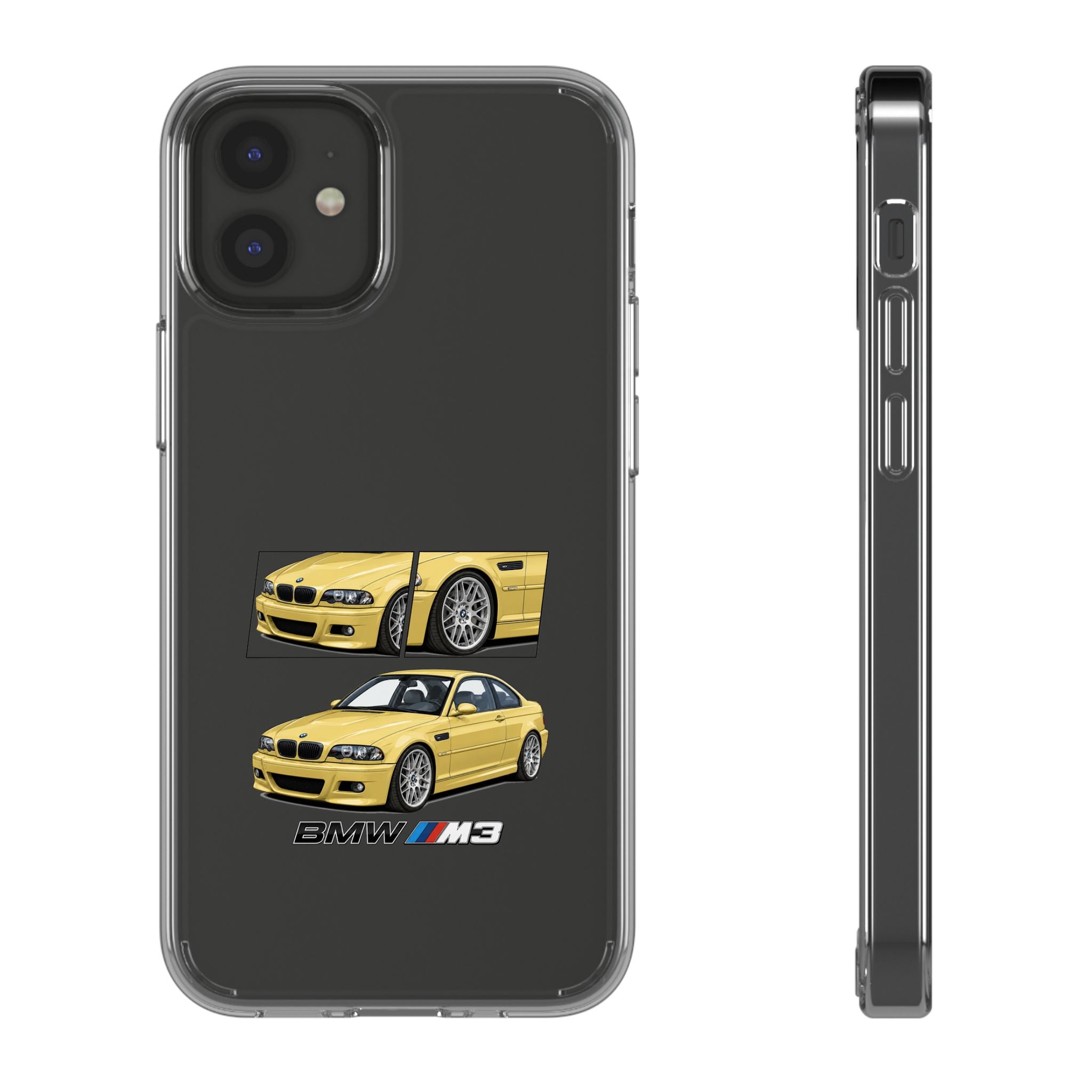 YELLOW BMW E46 PHONE CASES