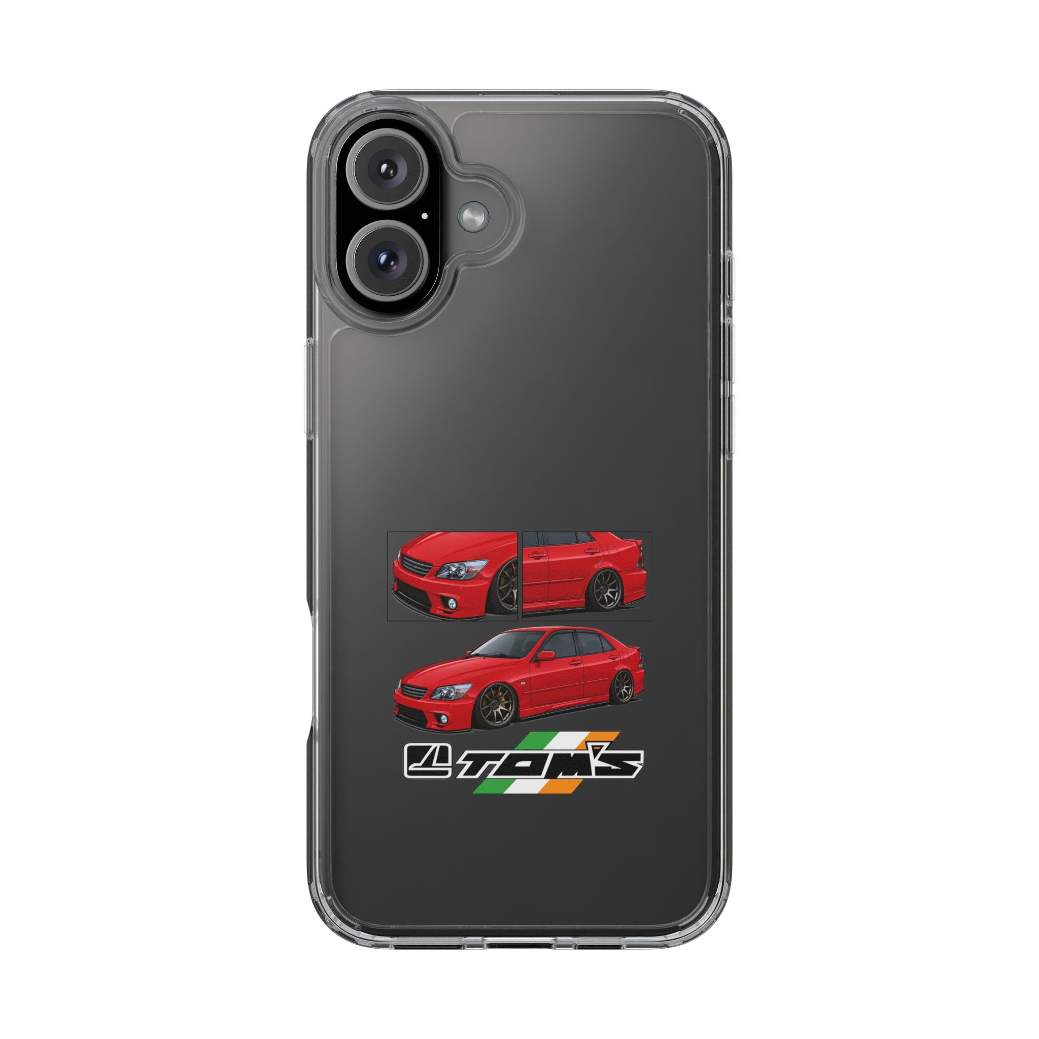 RED IS200 TRI-COLOUR TOMS PHONE CASES
