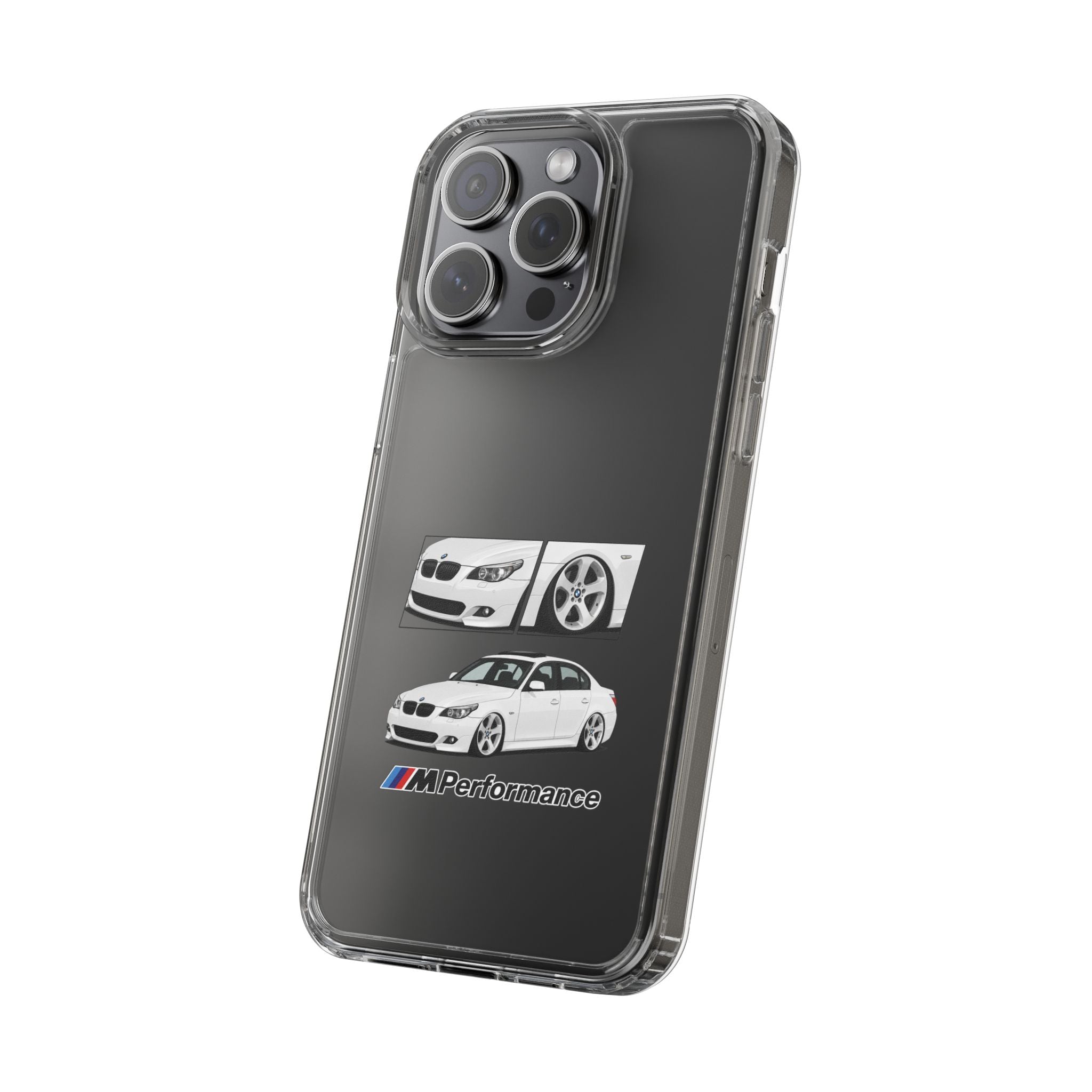 WHITE E60 PHONE CASES