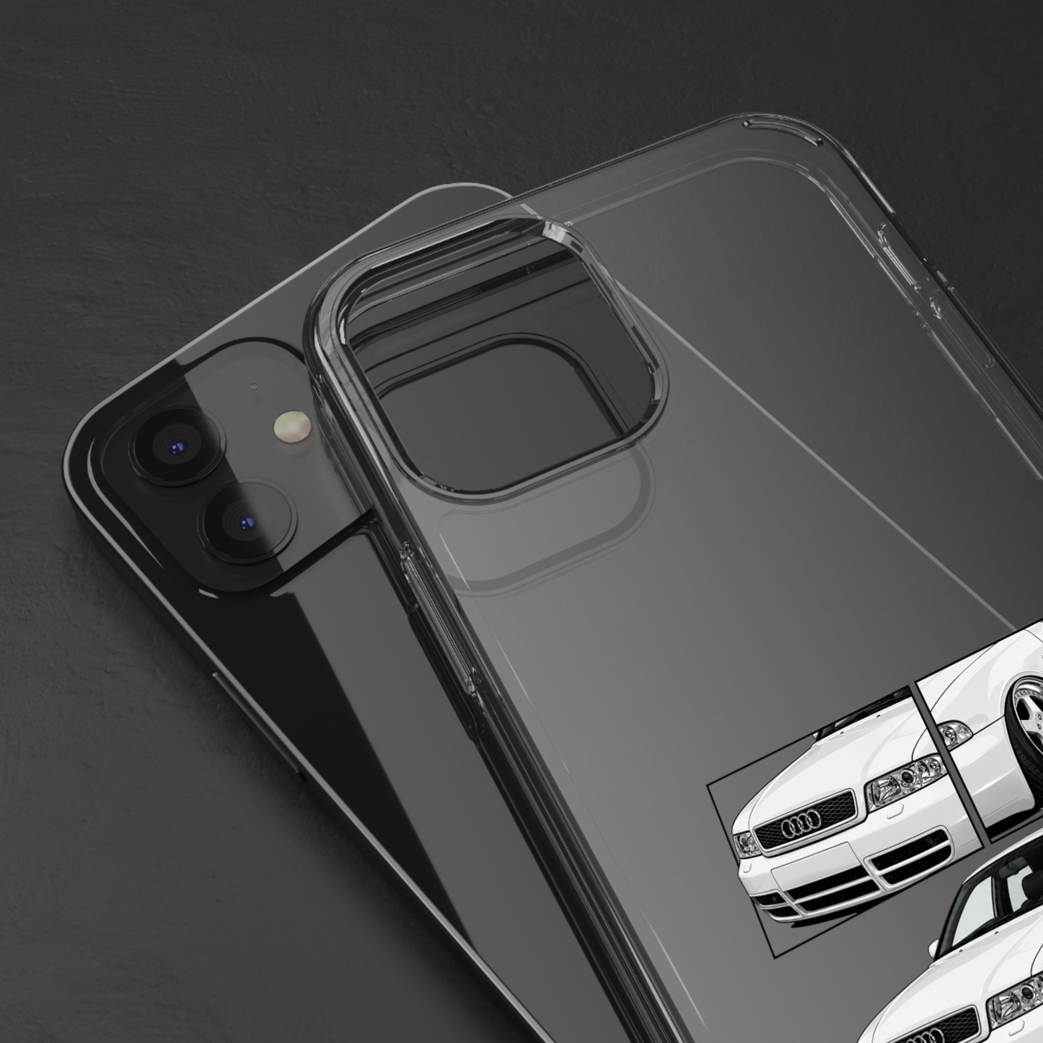 WHITE AUDI A4 B5 PHONE CASES