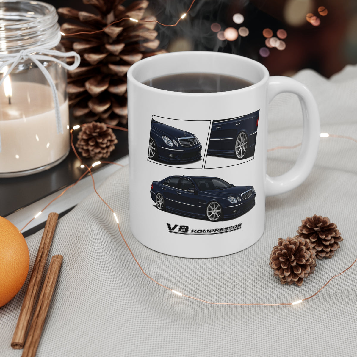 BLUE MERC V8 KOMPRESSOR MUG