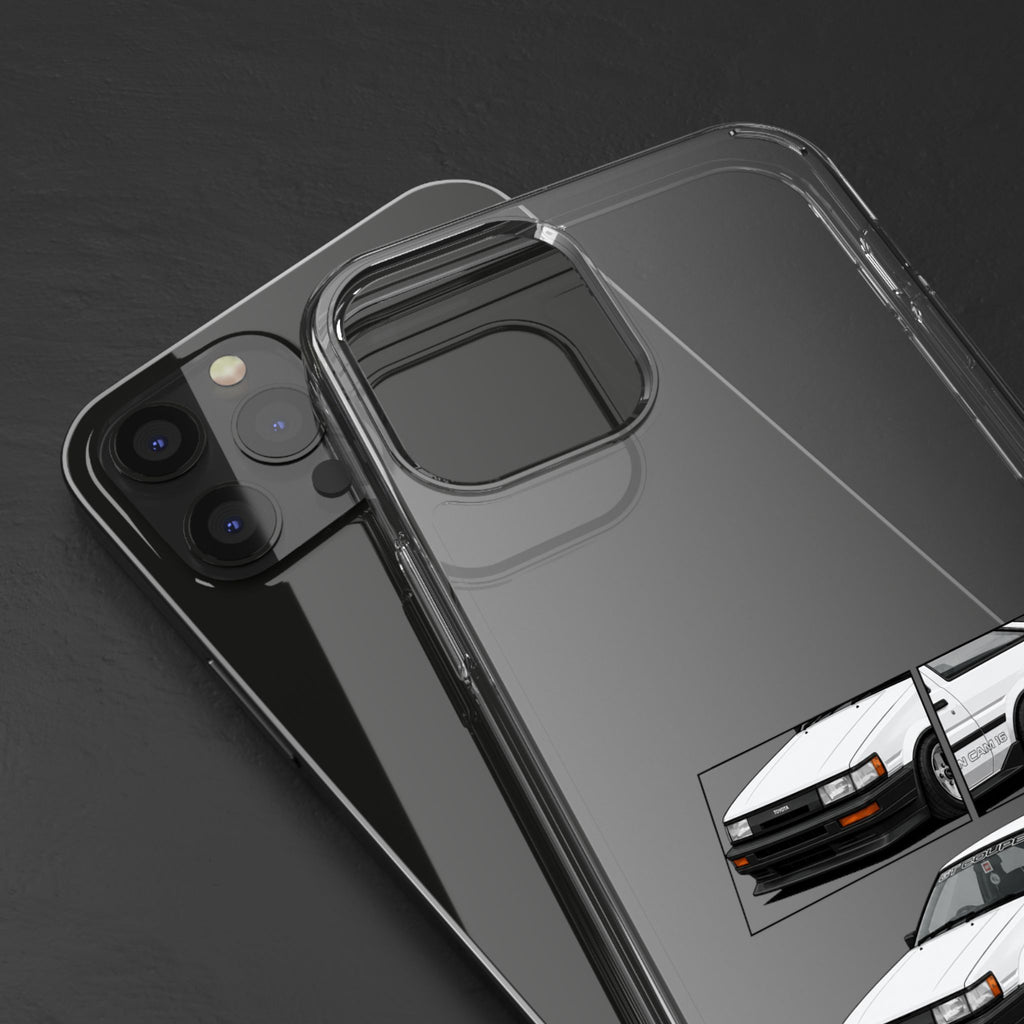 WHITE AE86 TWINCAM PHONE CASES