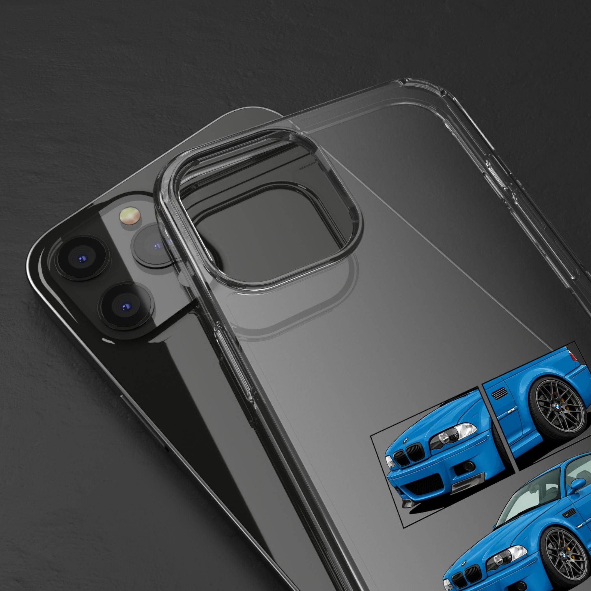 BLUE M3 E46 PHONE CASES
