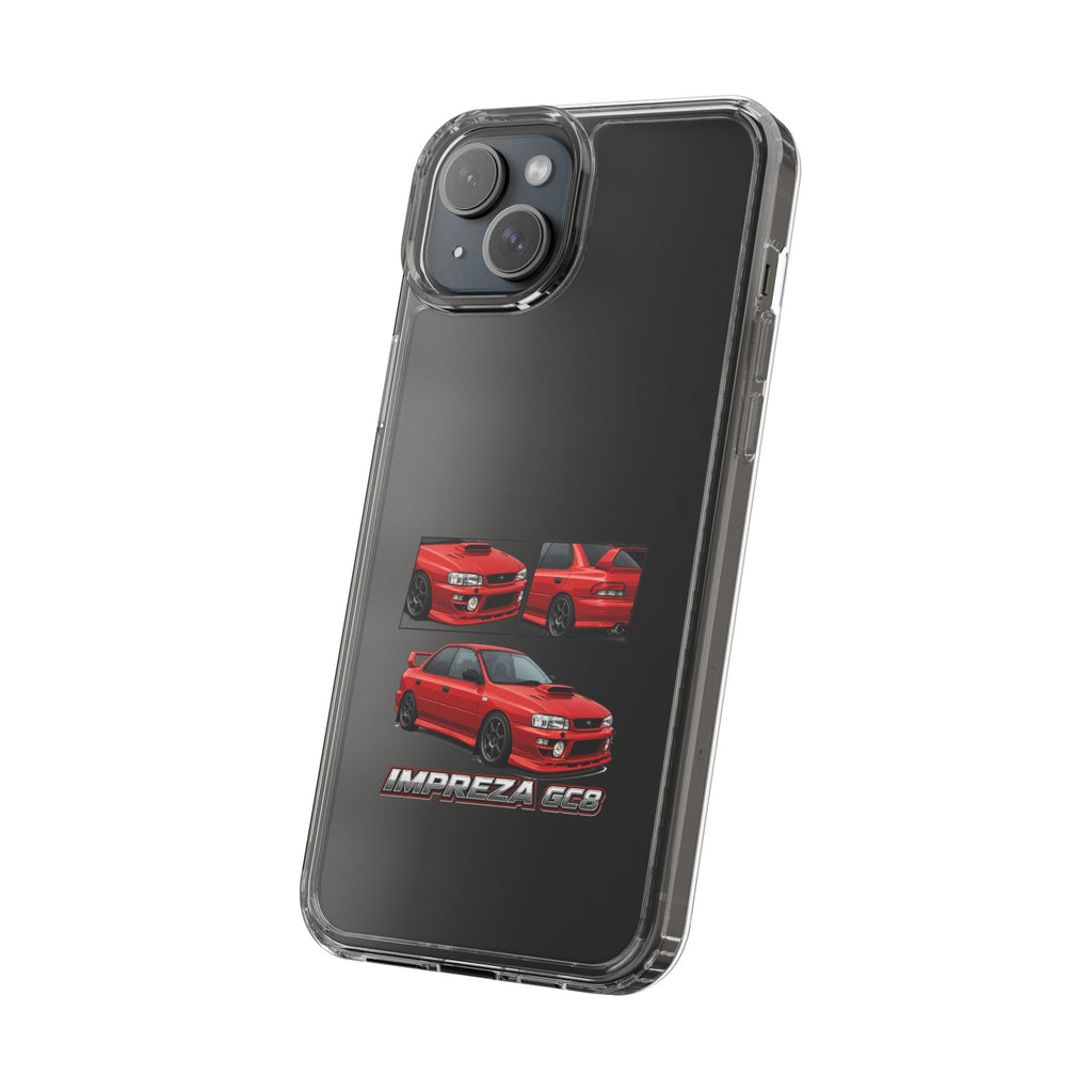 RED IMPREZA GC8 PHONE CASES
