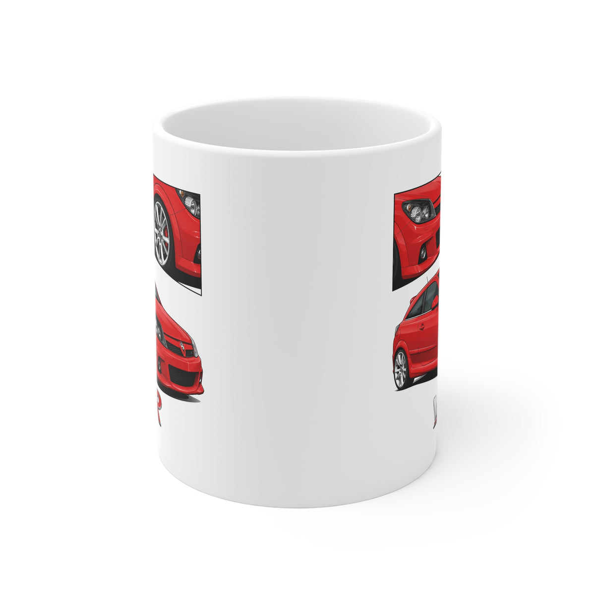 RED VAUXHALL ASTRA VXR MUG