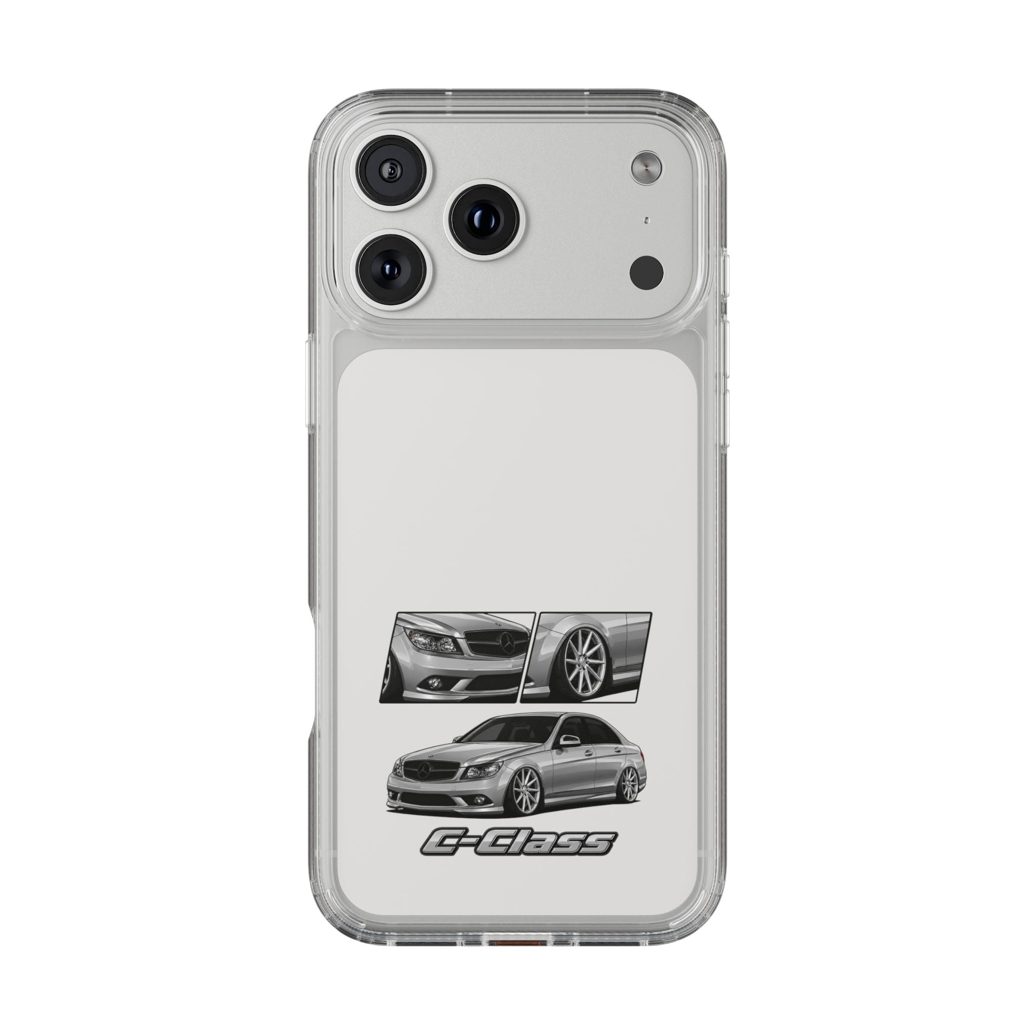 SILVER C-CLASS PHONE CASES