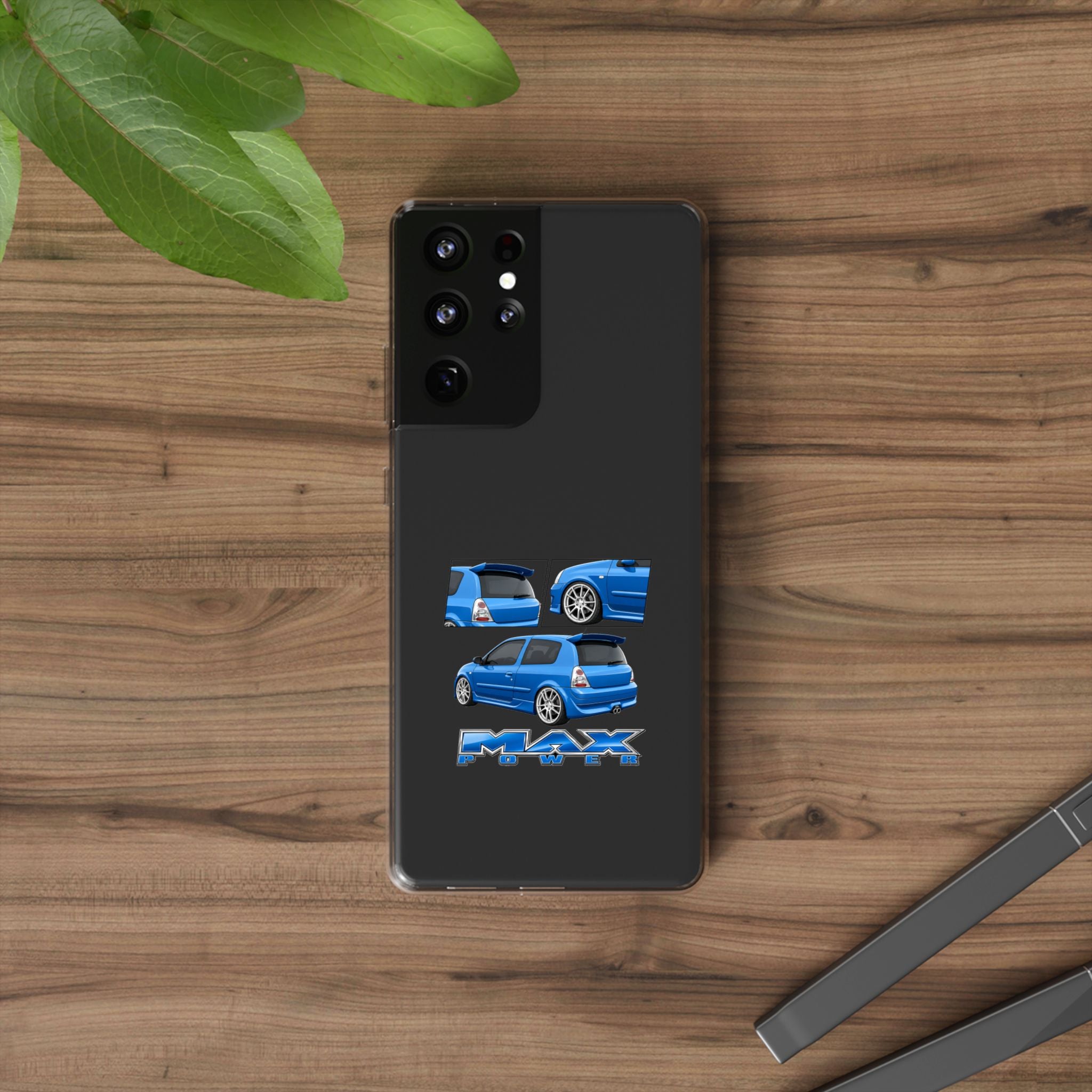 BLUE MAX POWER CLIO PHONE CASES