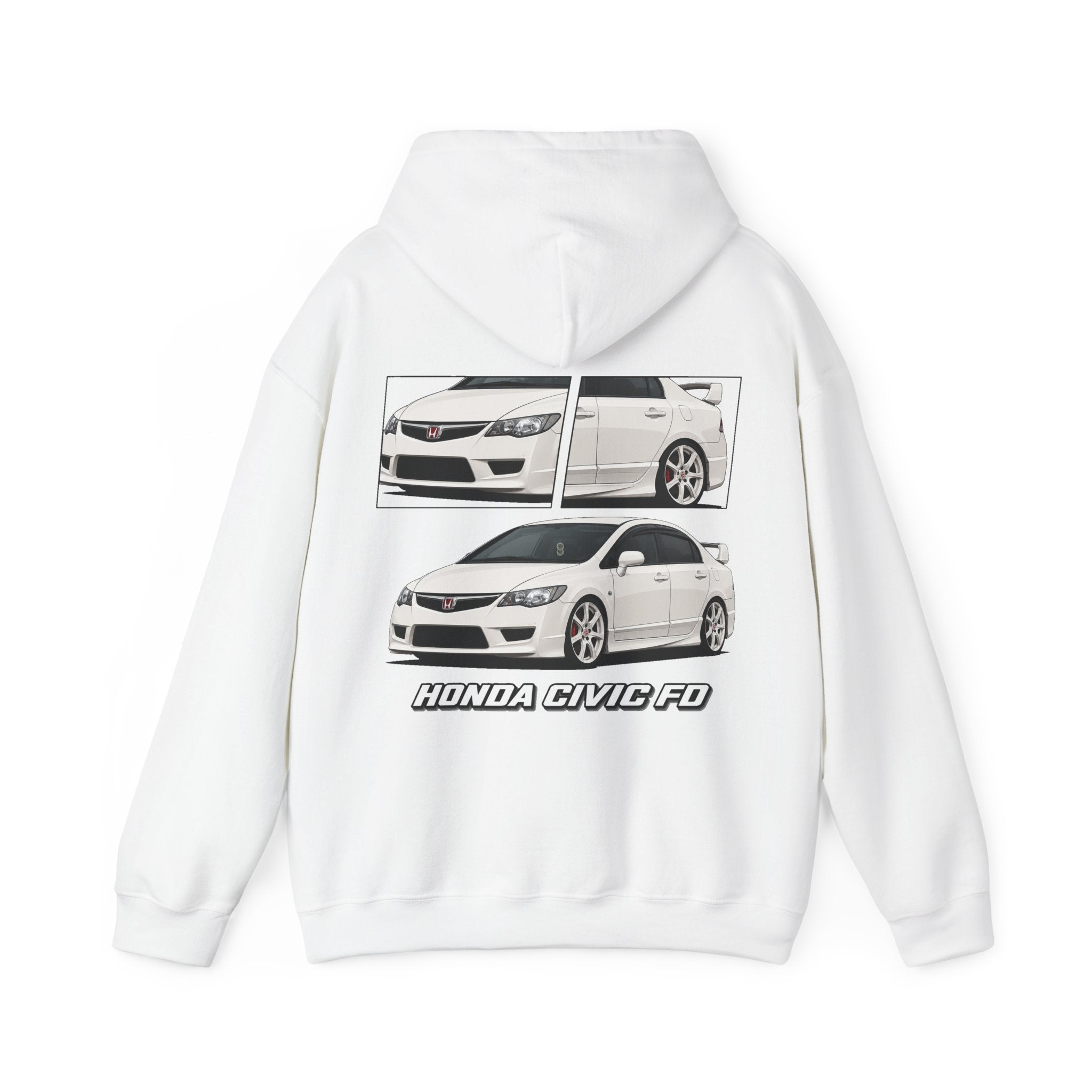 WHITE CIVIC FD JUMPER