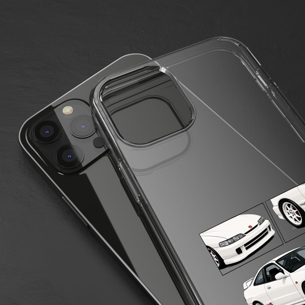 WHITE INTEGRA TYPE R PHONE CASES