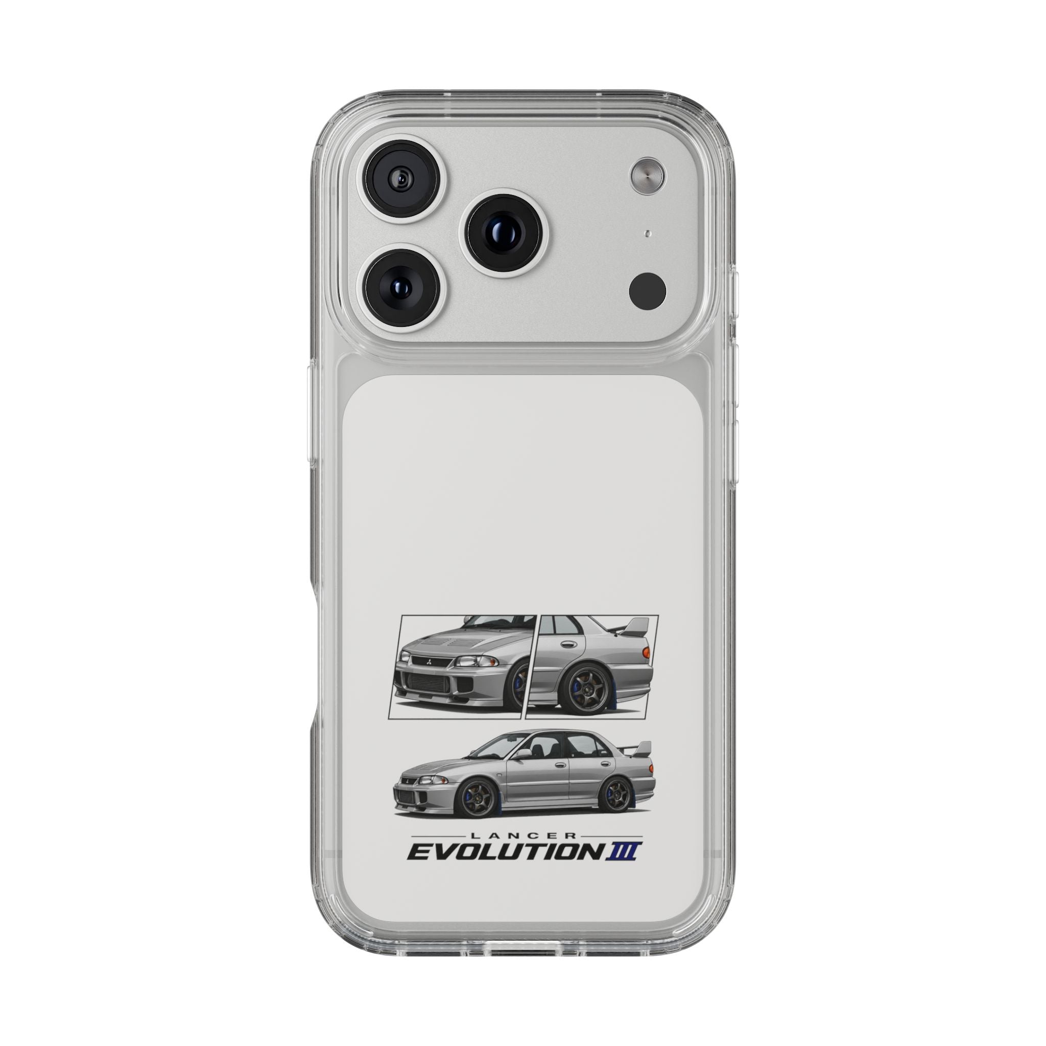 SILVER EVO 3 PHONE CASES