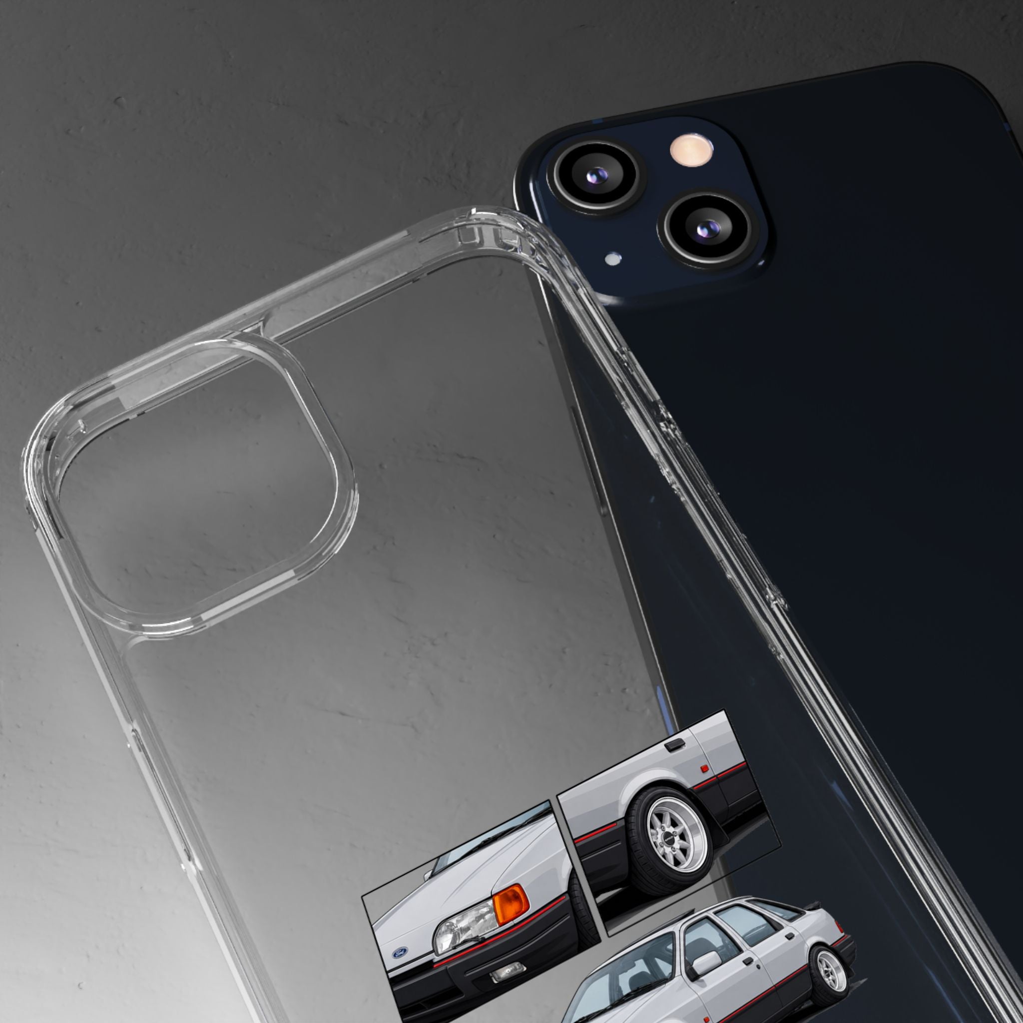 SILVER SIERRA HATCH PHONE CASES