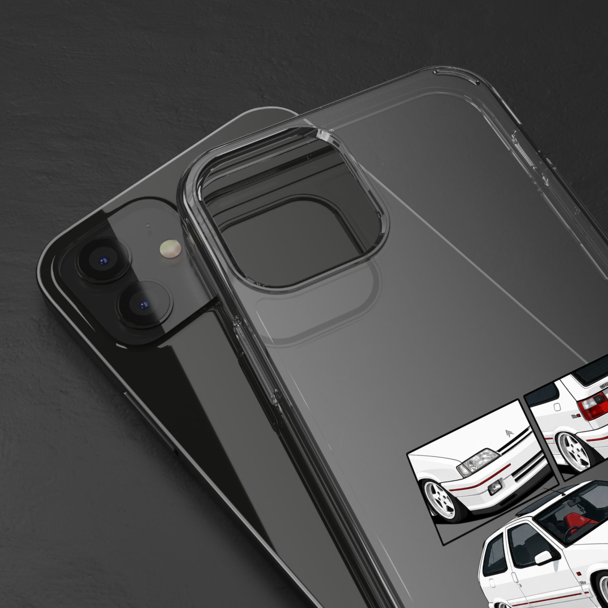 WHITE CITREON ZX PHONE CASES