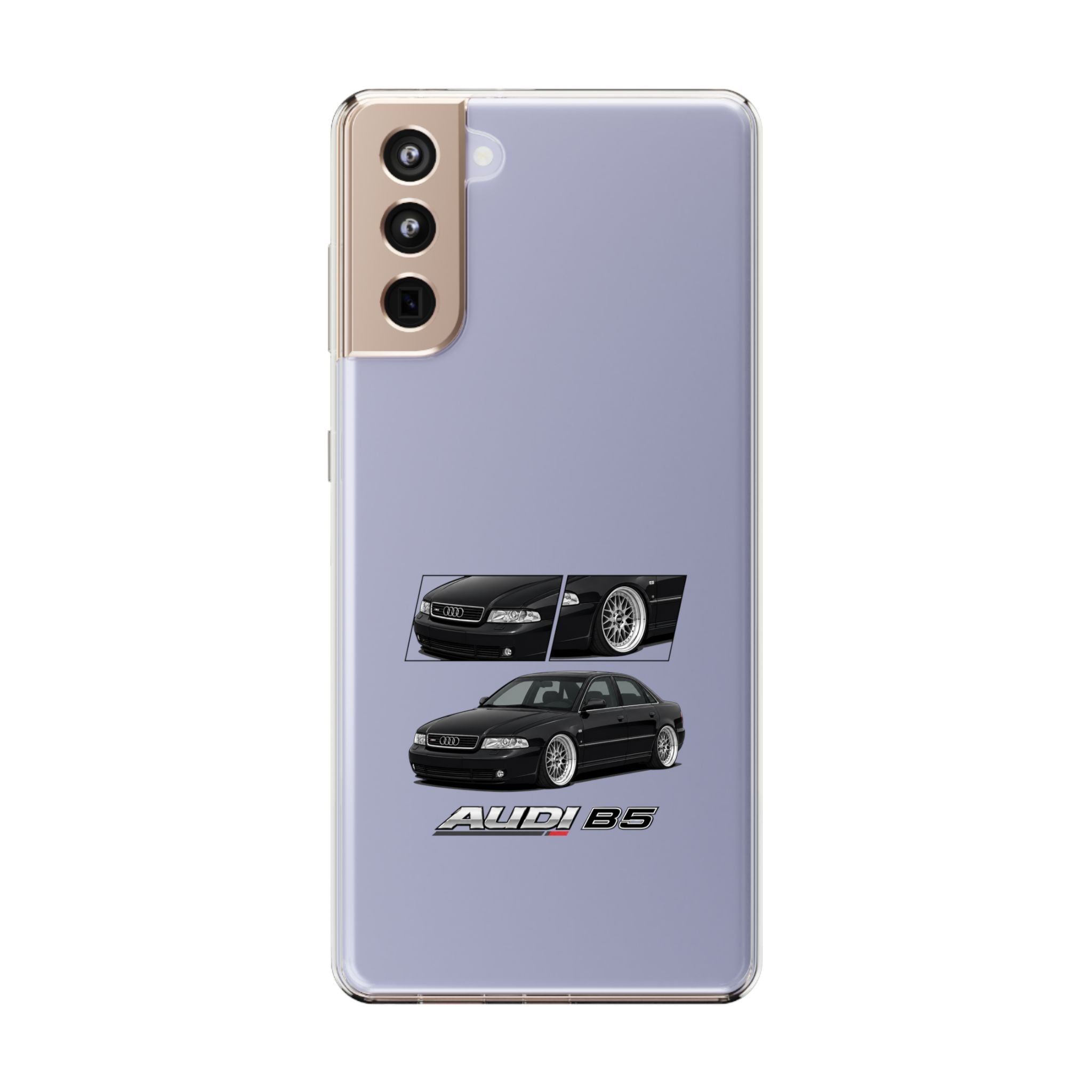 BLACK B5 AUDI A4 PHONE CASES