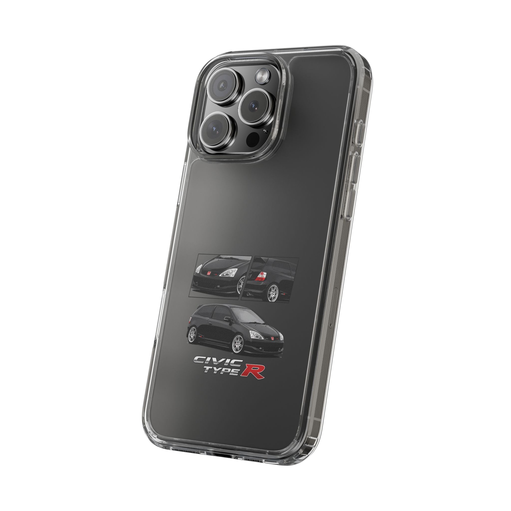BLACK EP3 TYPE R PHONE CASES
