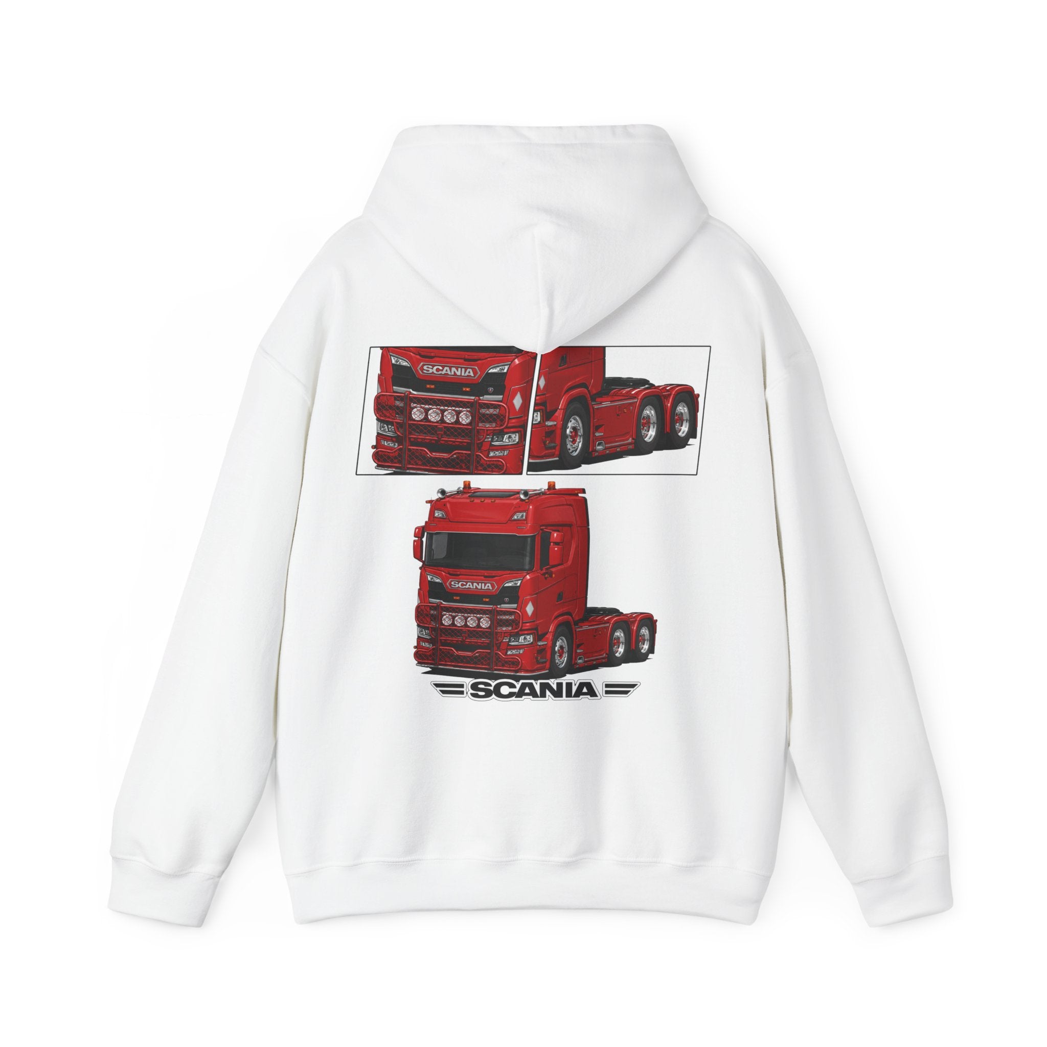 RED SCANIA S-SERIES JUMPER