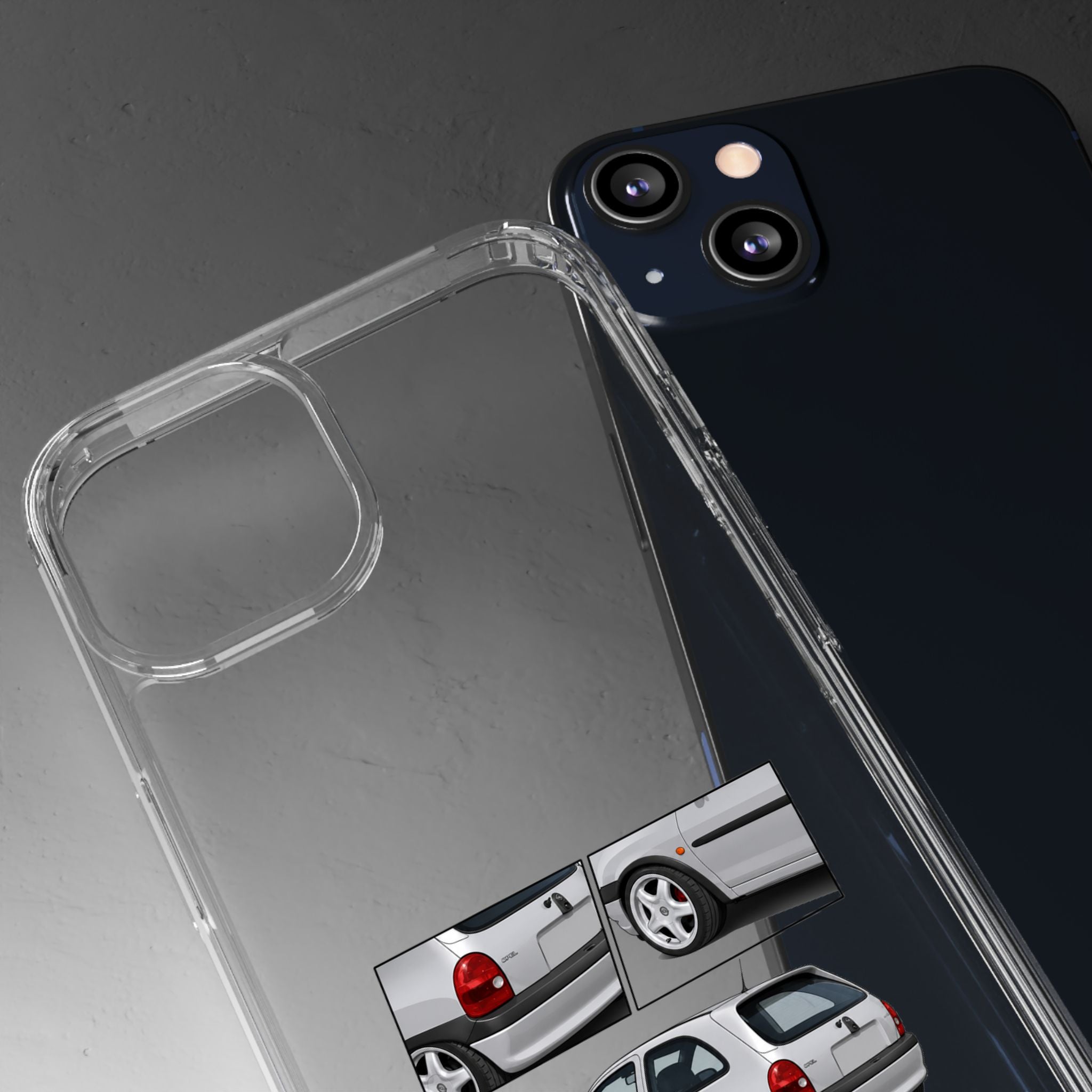 SILVER CORSA B PHONE CASES