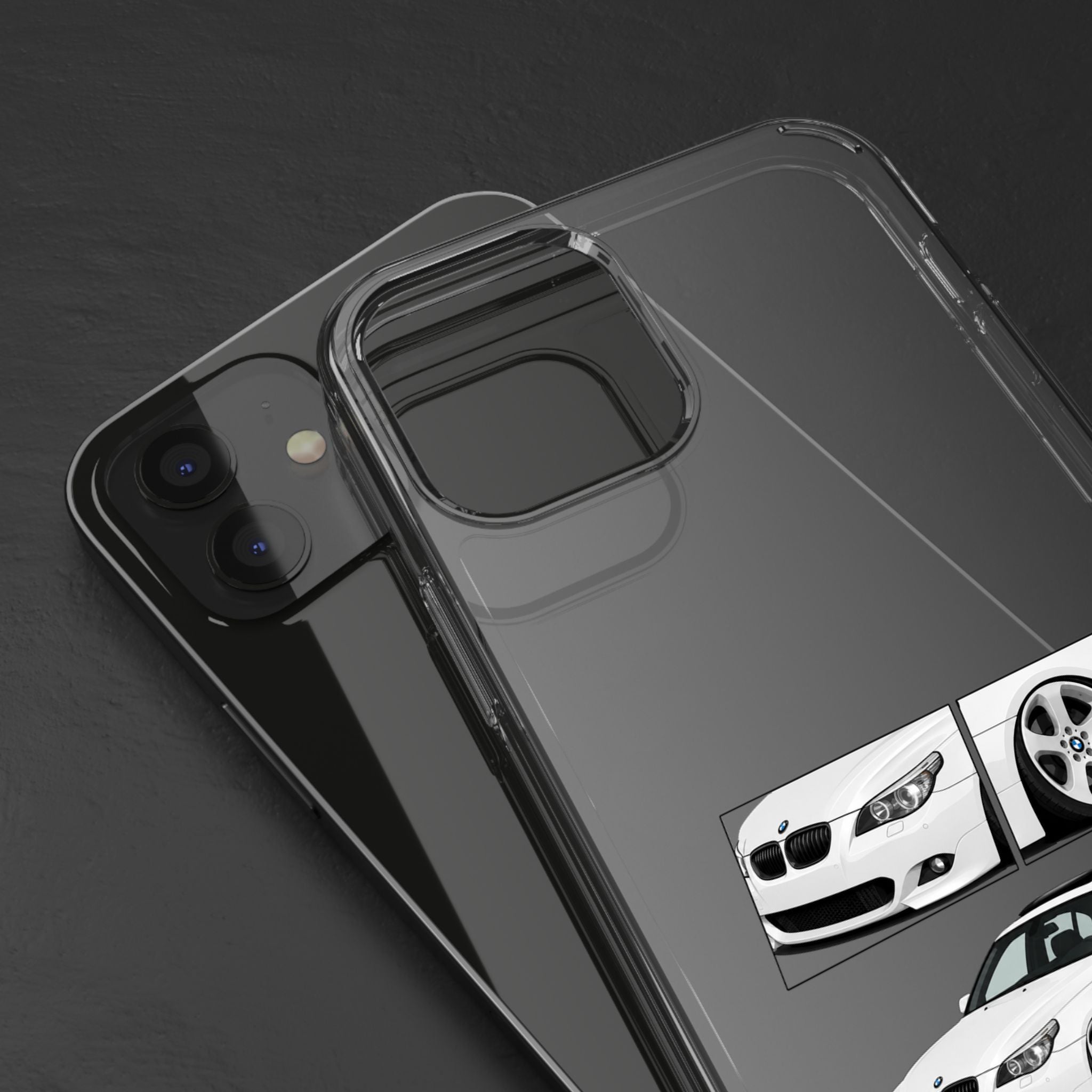 WHITE E60 PHONE CASES