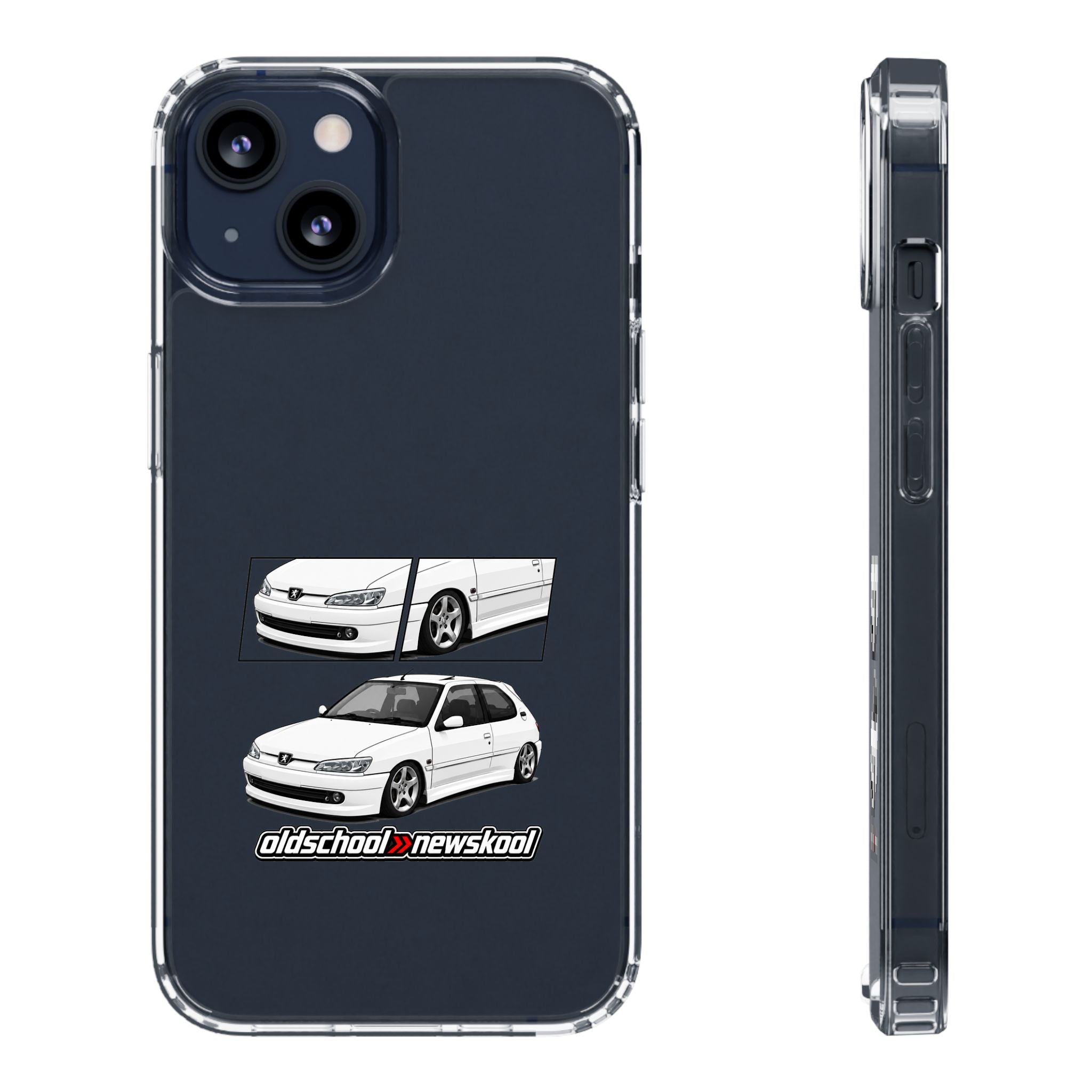 WHITE DTURBO PHONE CASES