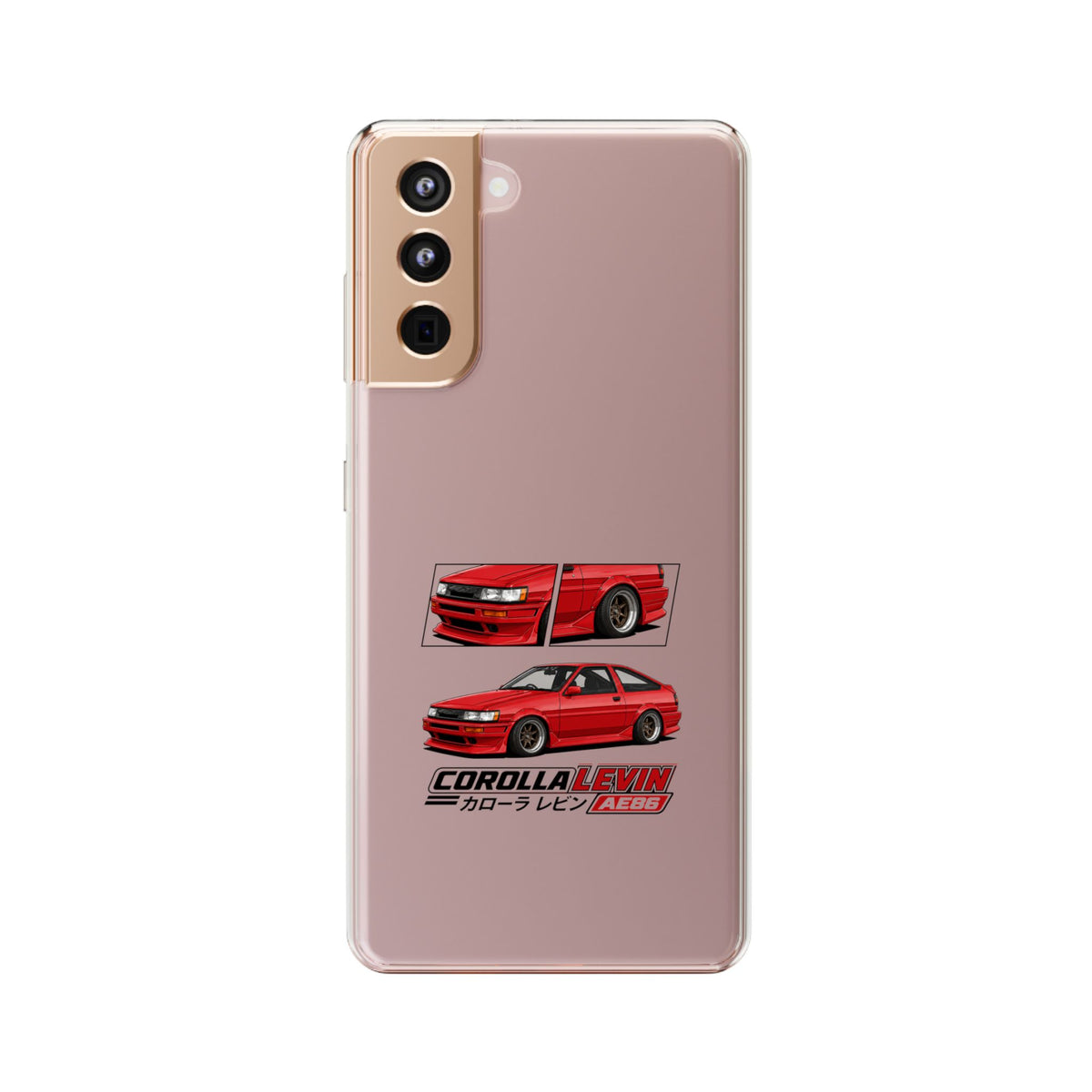 RED AE86 LEVIN PHONE CASES