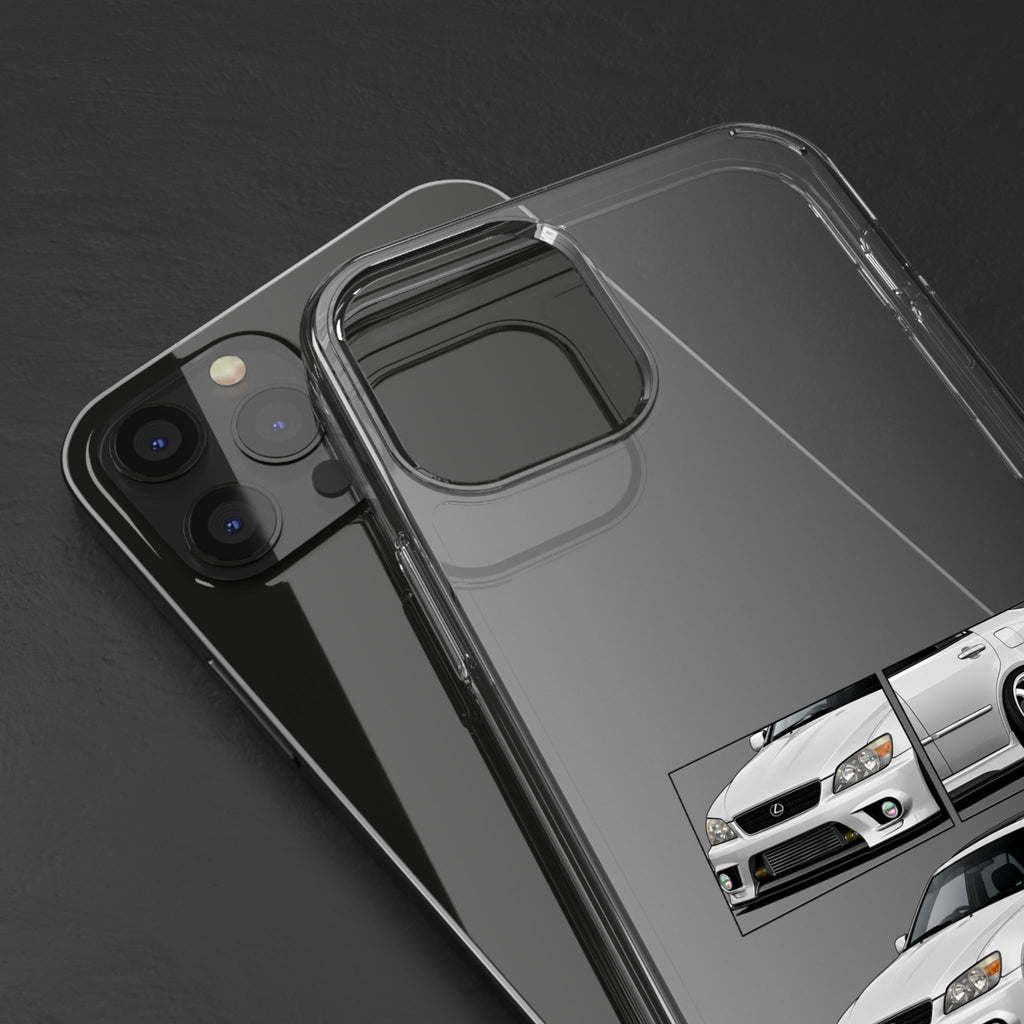 SILVER LEXUS IS200 PHONE CASES