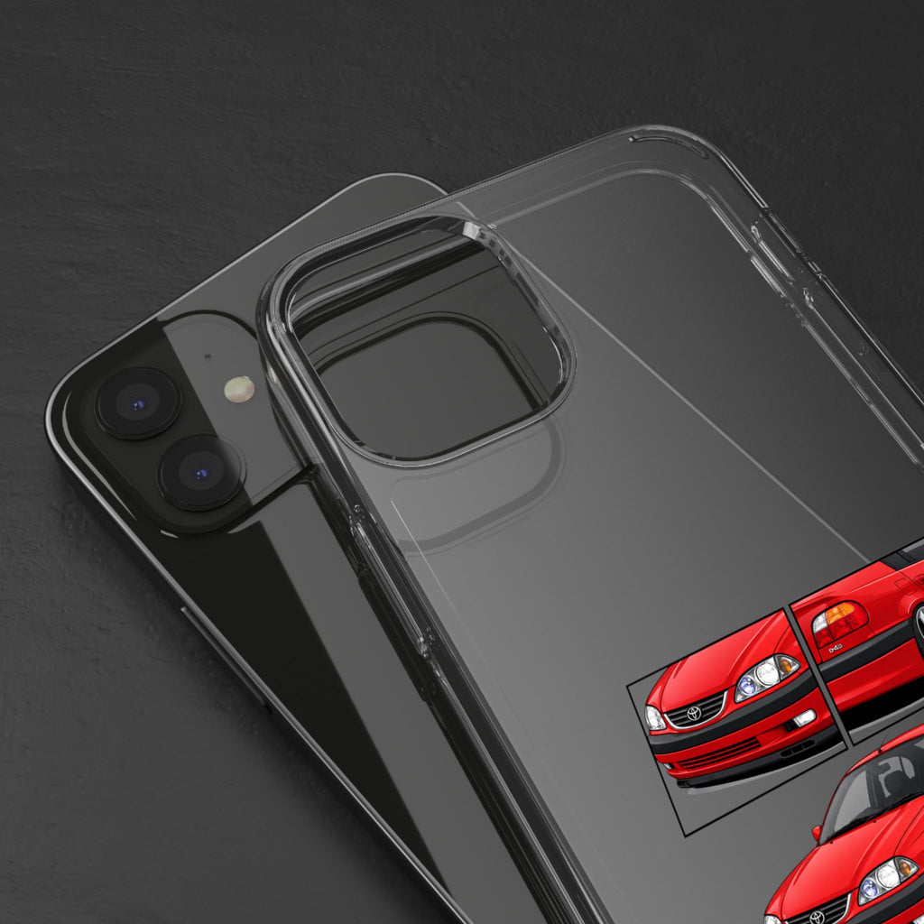 RED TOYOTA AVENSIS PHONE CASES