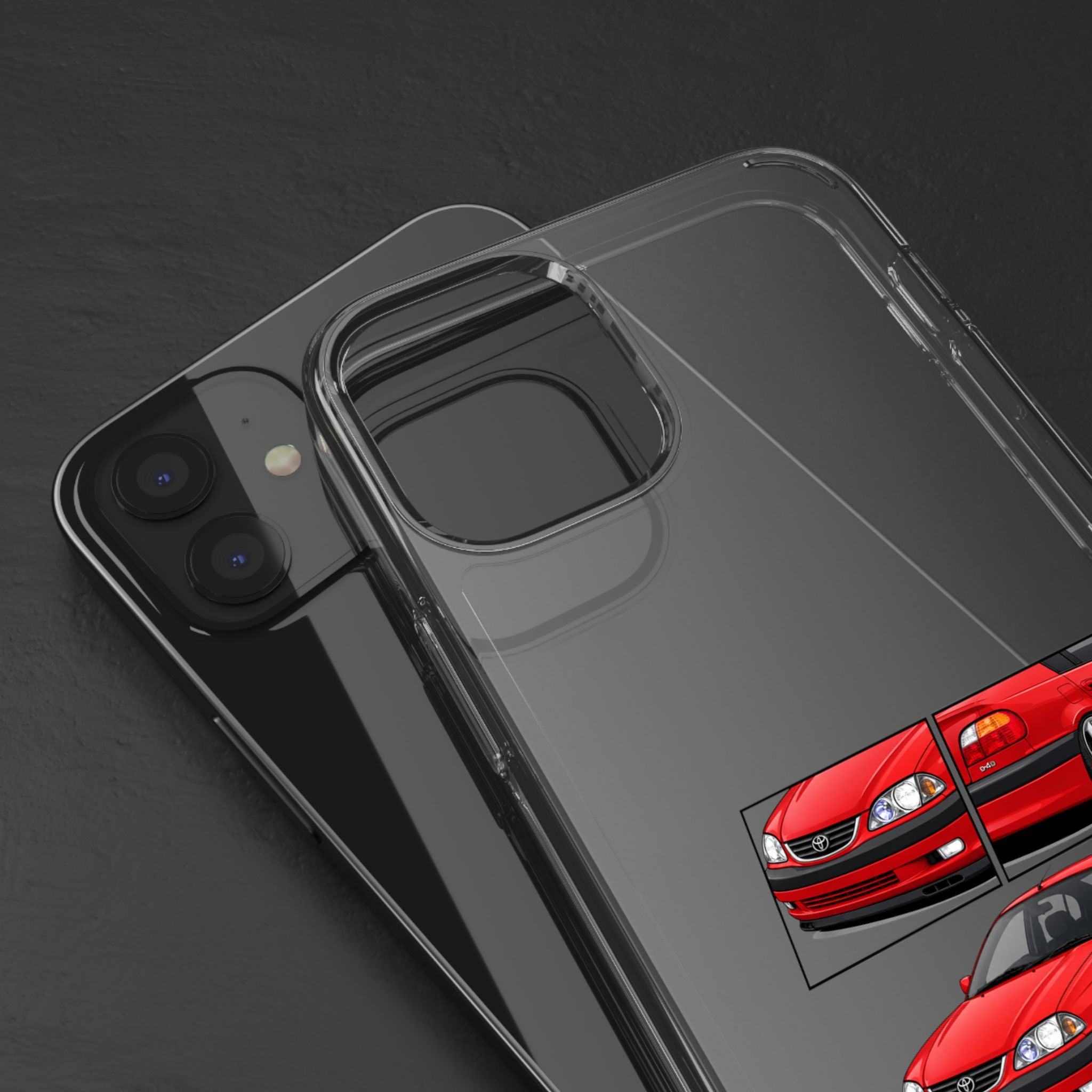 RED TOYOTA AVENSIS PHONE CASES