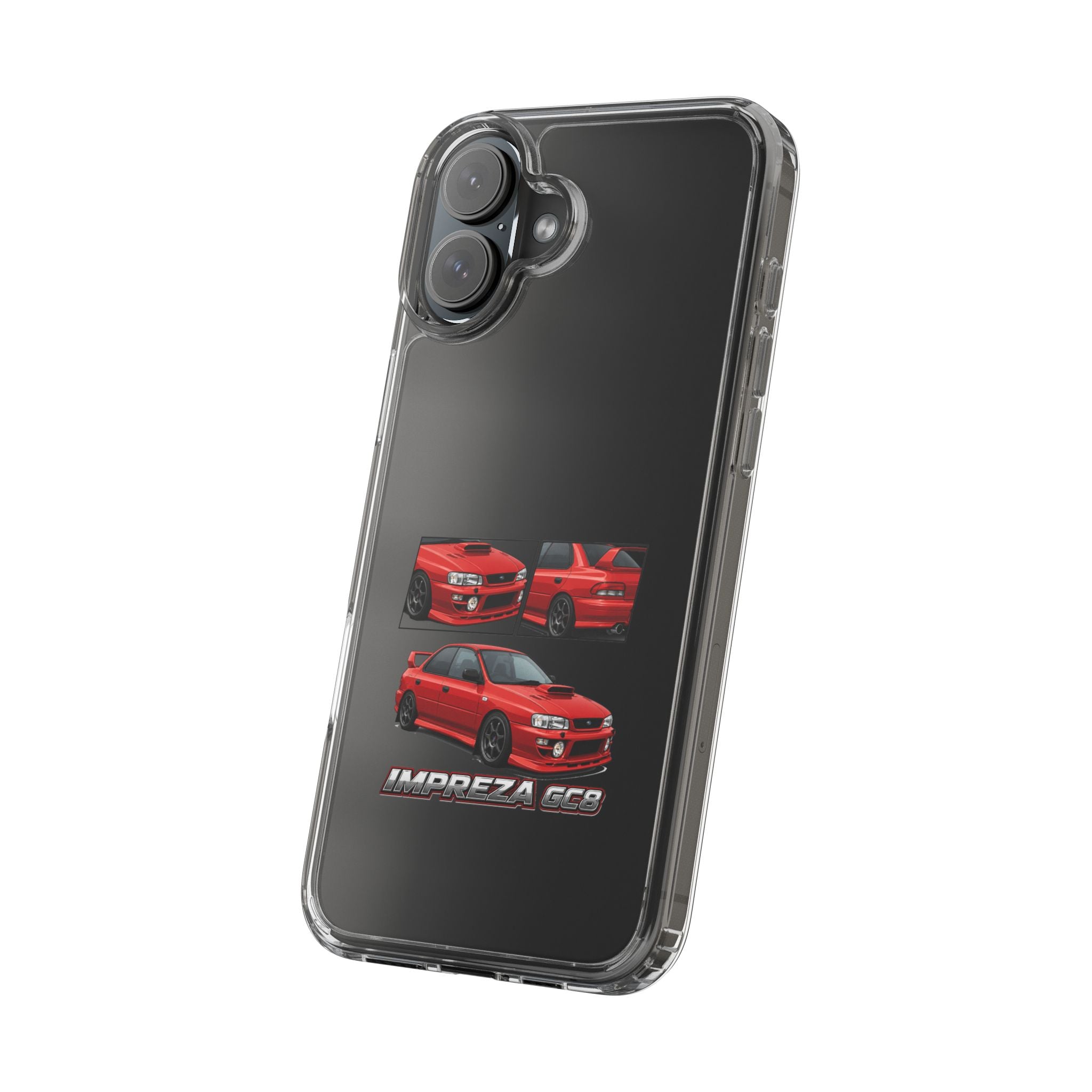 RED IMPREZA GC8 PHONE CASES