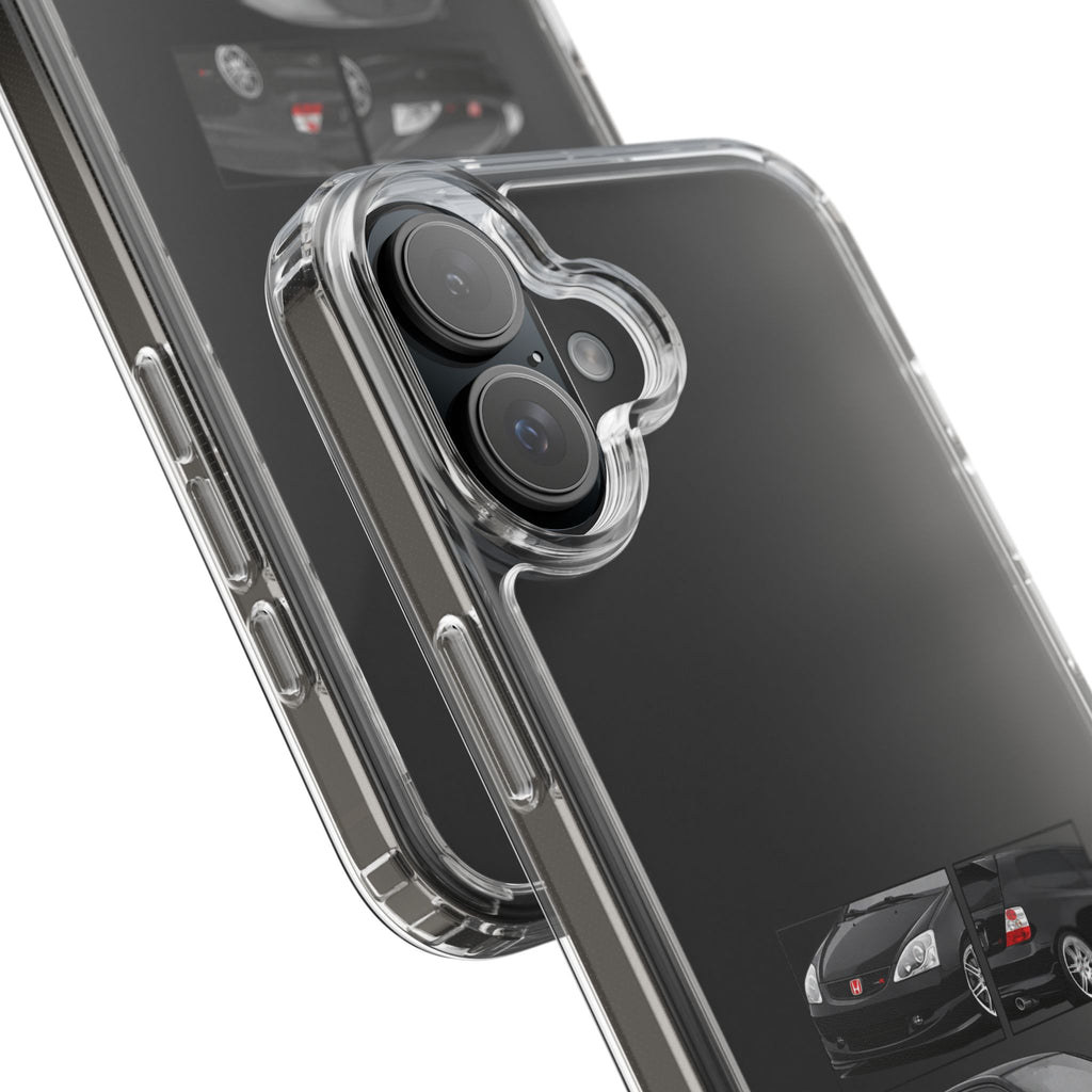 BLACK EP3 TYPE R PHONE CASES