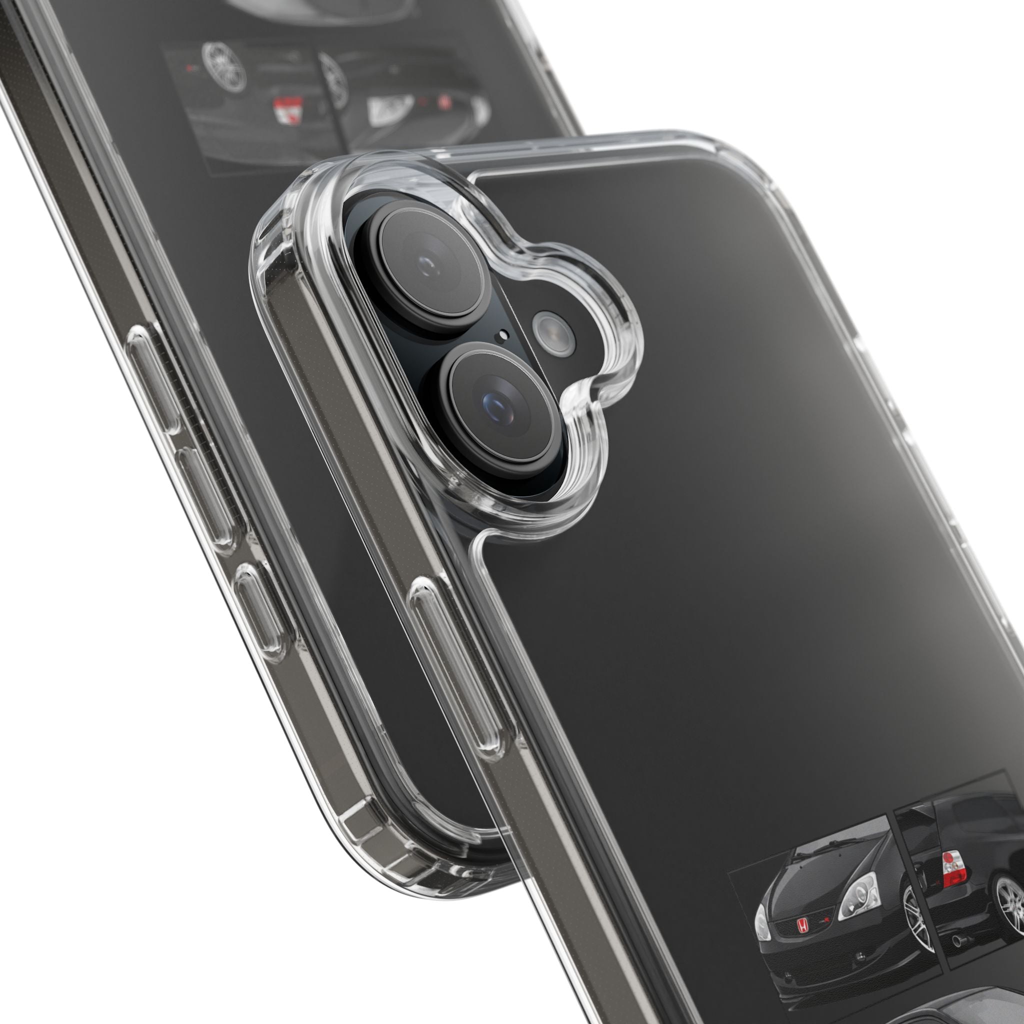 BLACK EP3 TYPE R PHONE CASES