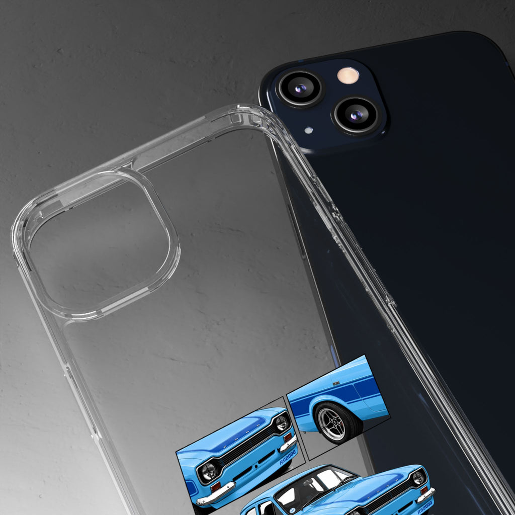 BLUE FORD ESCORT MK1 RS2000 PHONE CASES