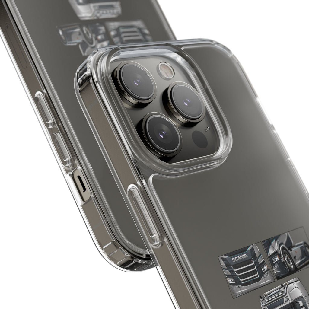 GREY SILVER SCANIA S-SERIES PHONE CASES