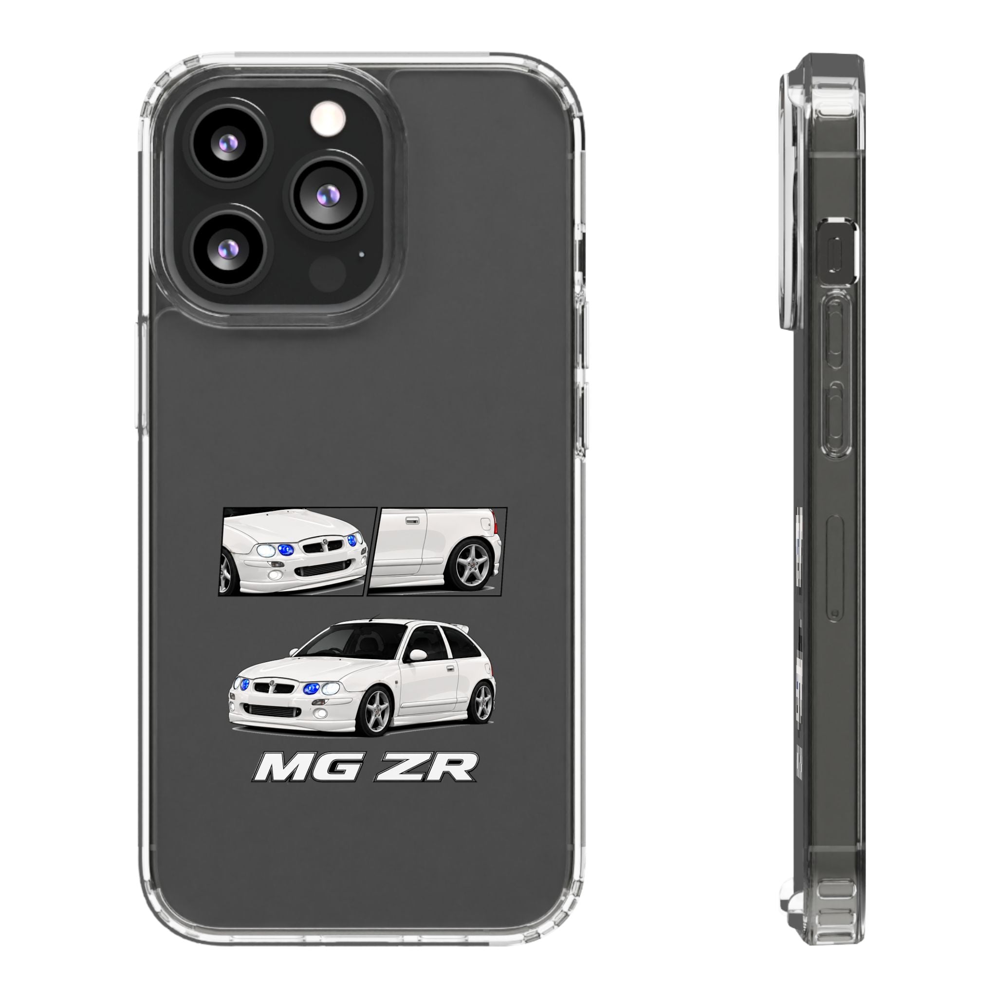 WHITE MG ZR PHONE CASES
