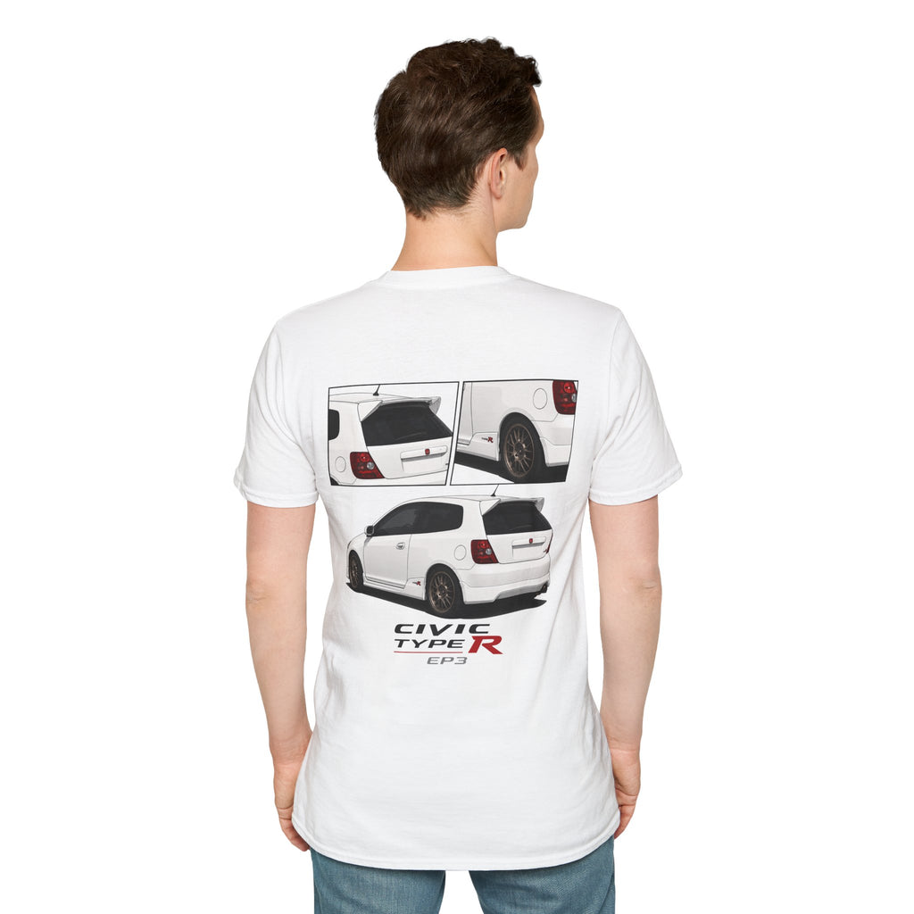 WHITE EP3 TYPE R T-SHIRT