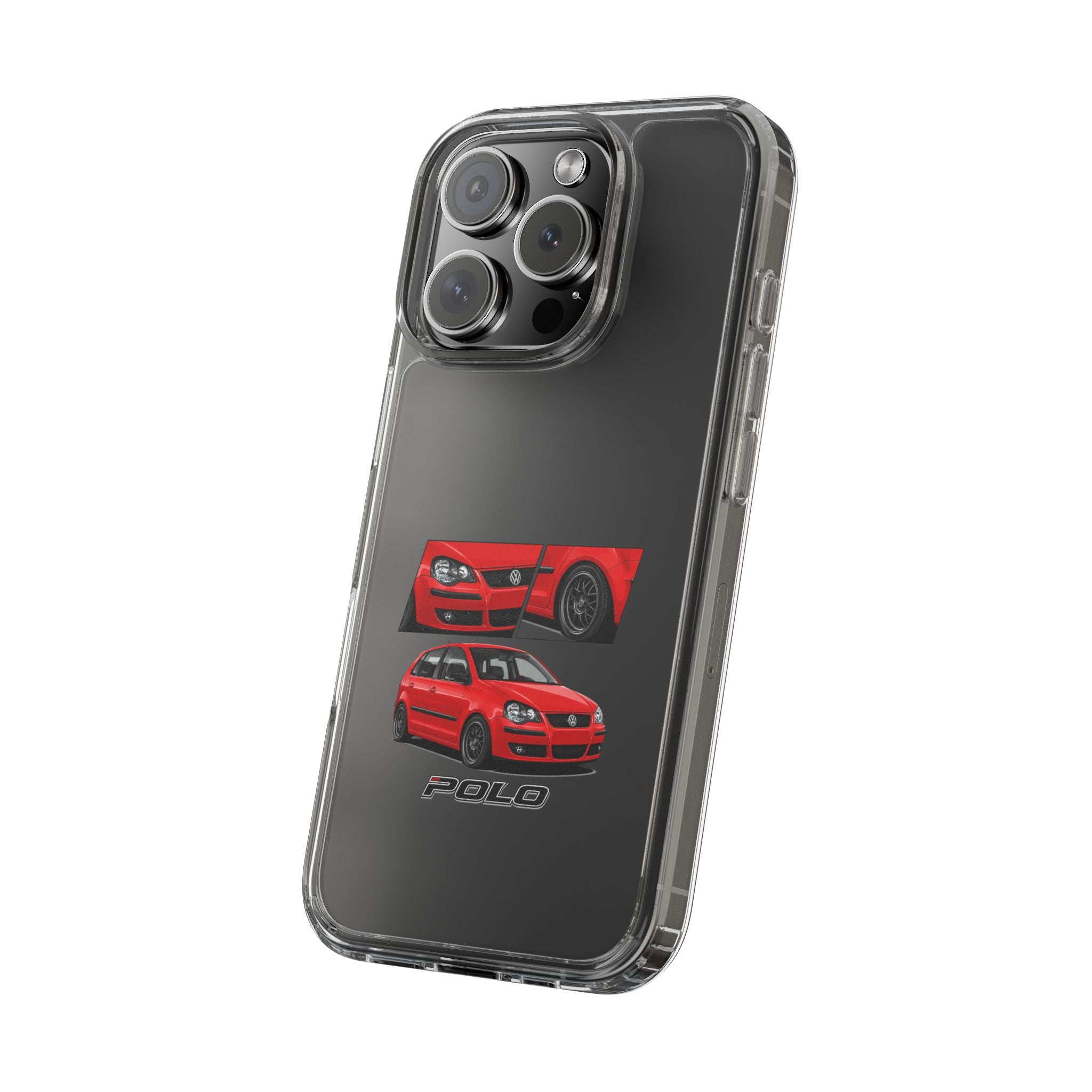 RED VW POLO PHONE CASES