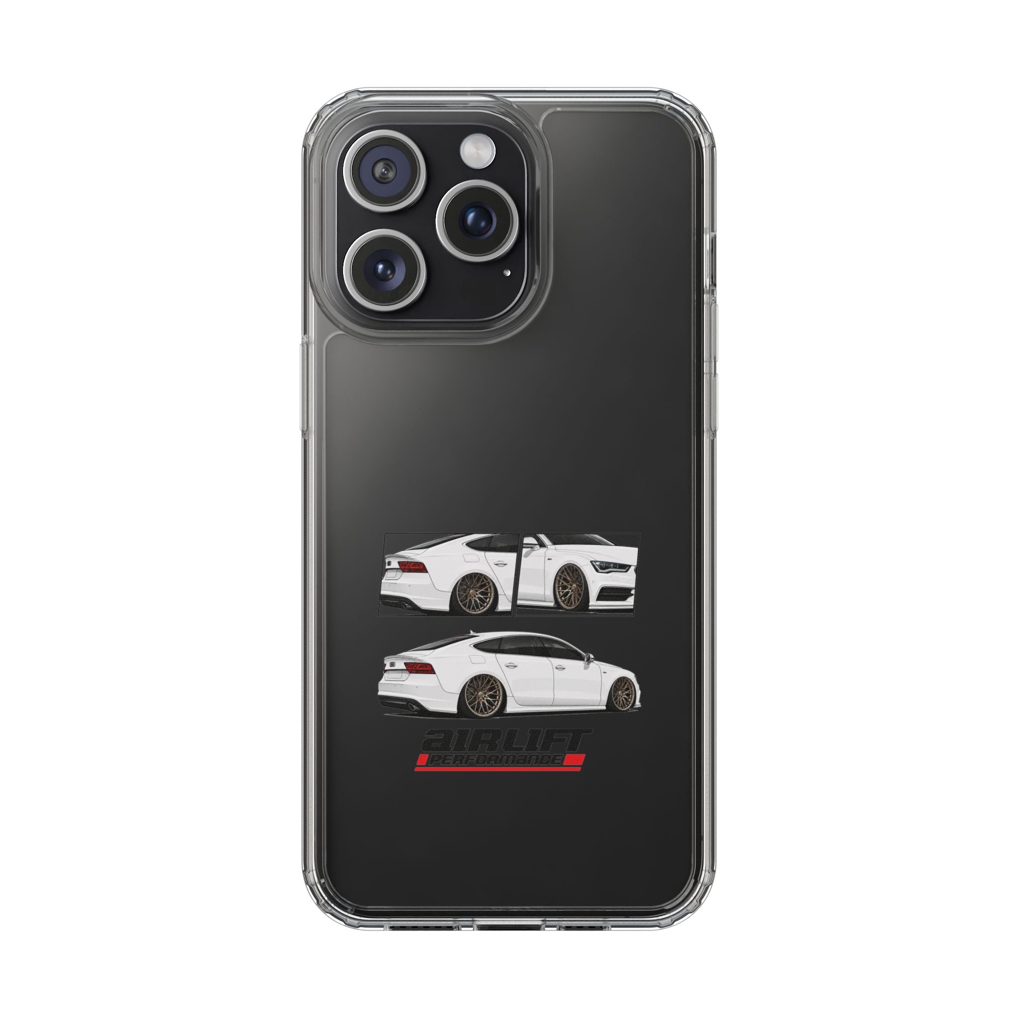WHITE AUDI A7 PHONE CASES