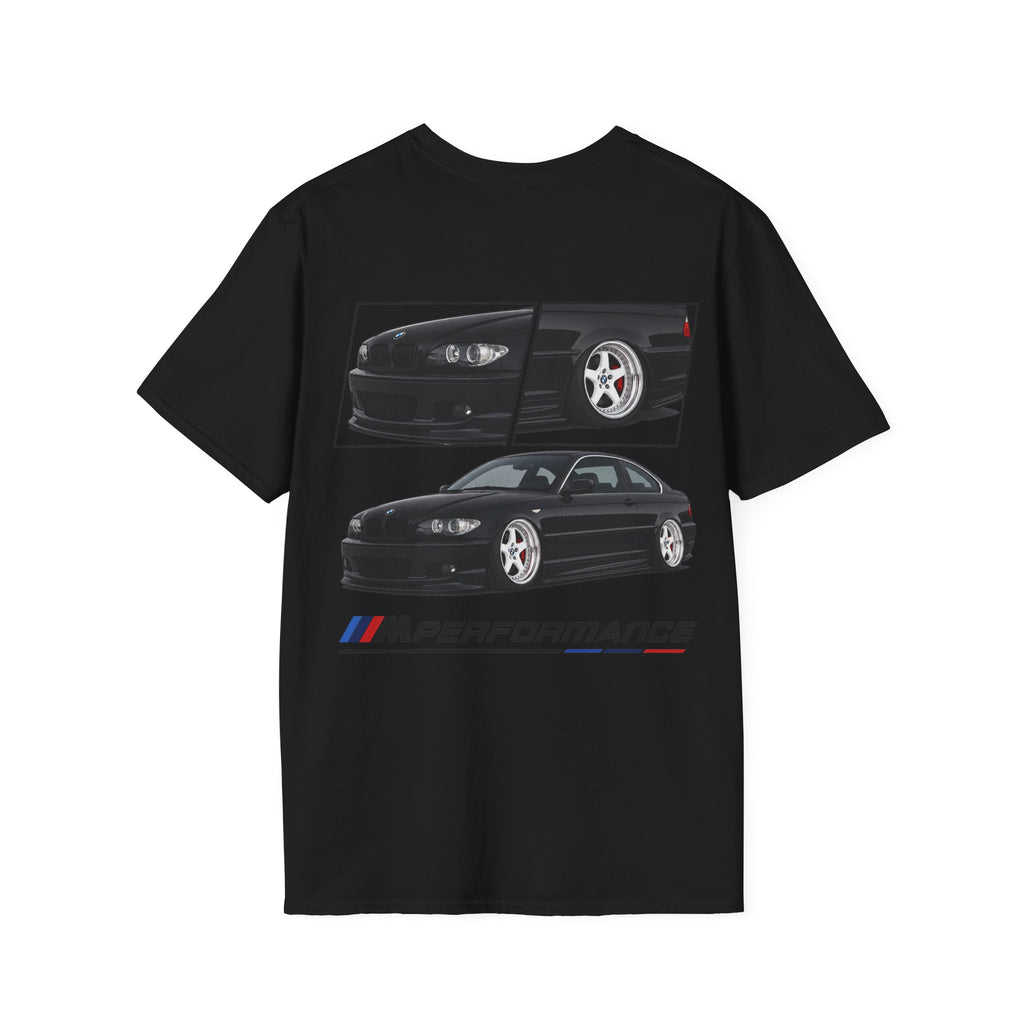 BLACK BMW E46 T-SHIRT