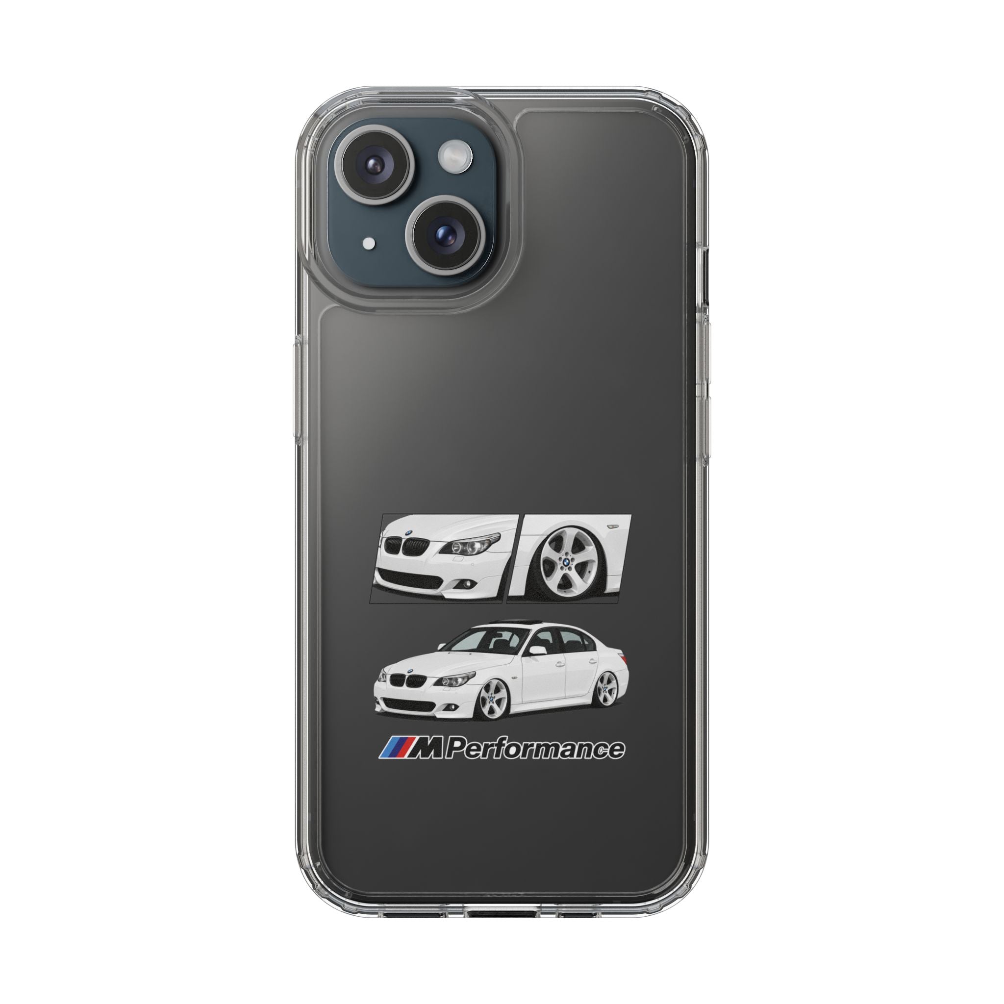 WHITE E60 PHONE CASES
