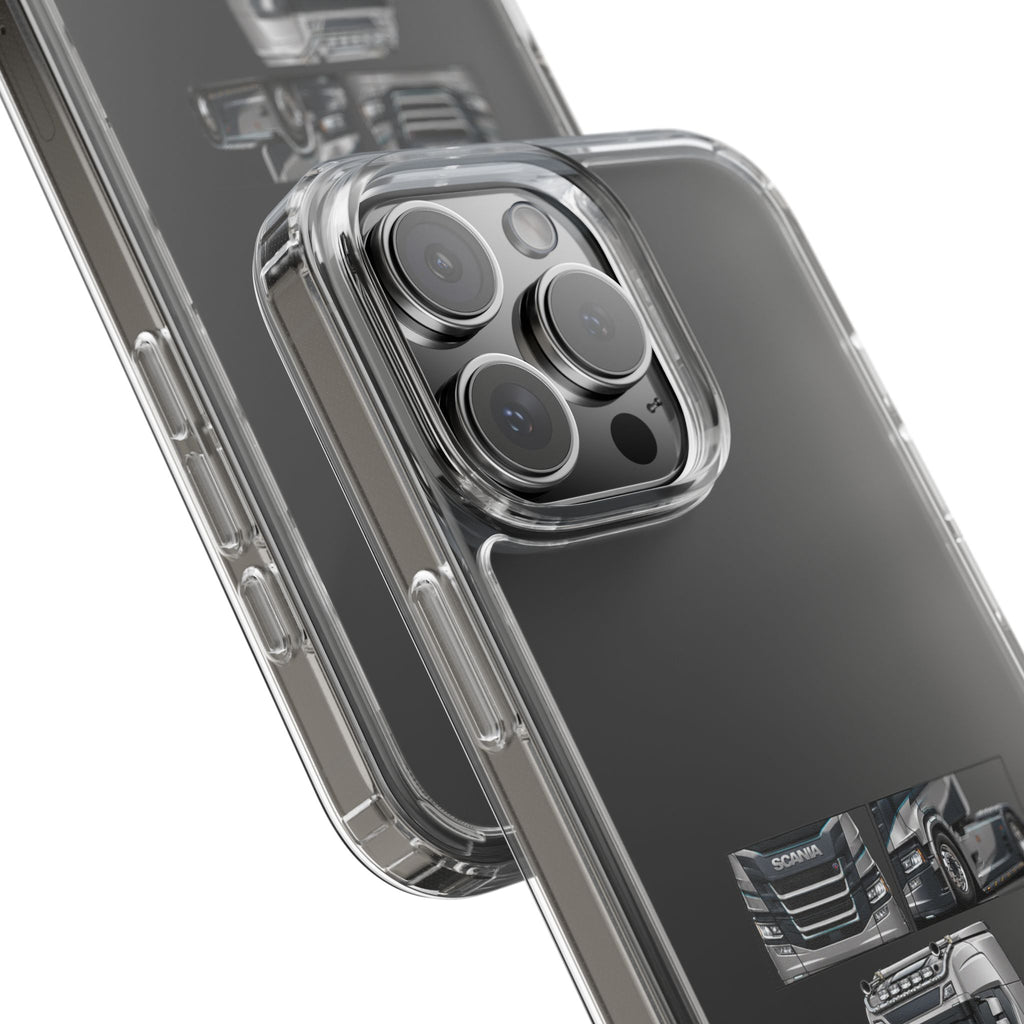 GREY SILVER SCANIA S-SERIES PHONE CASES