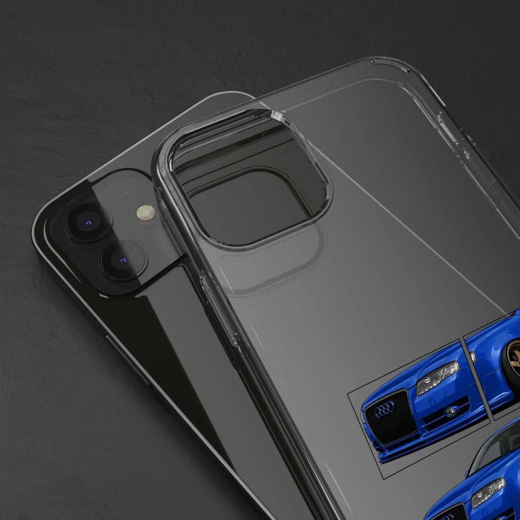 BLUE B7 AUDI A4 PHONE CASES
