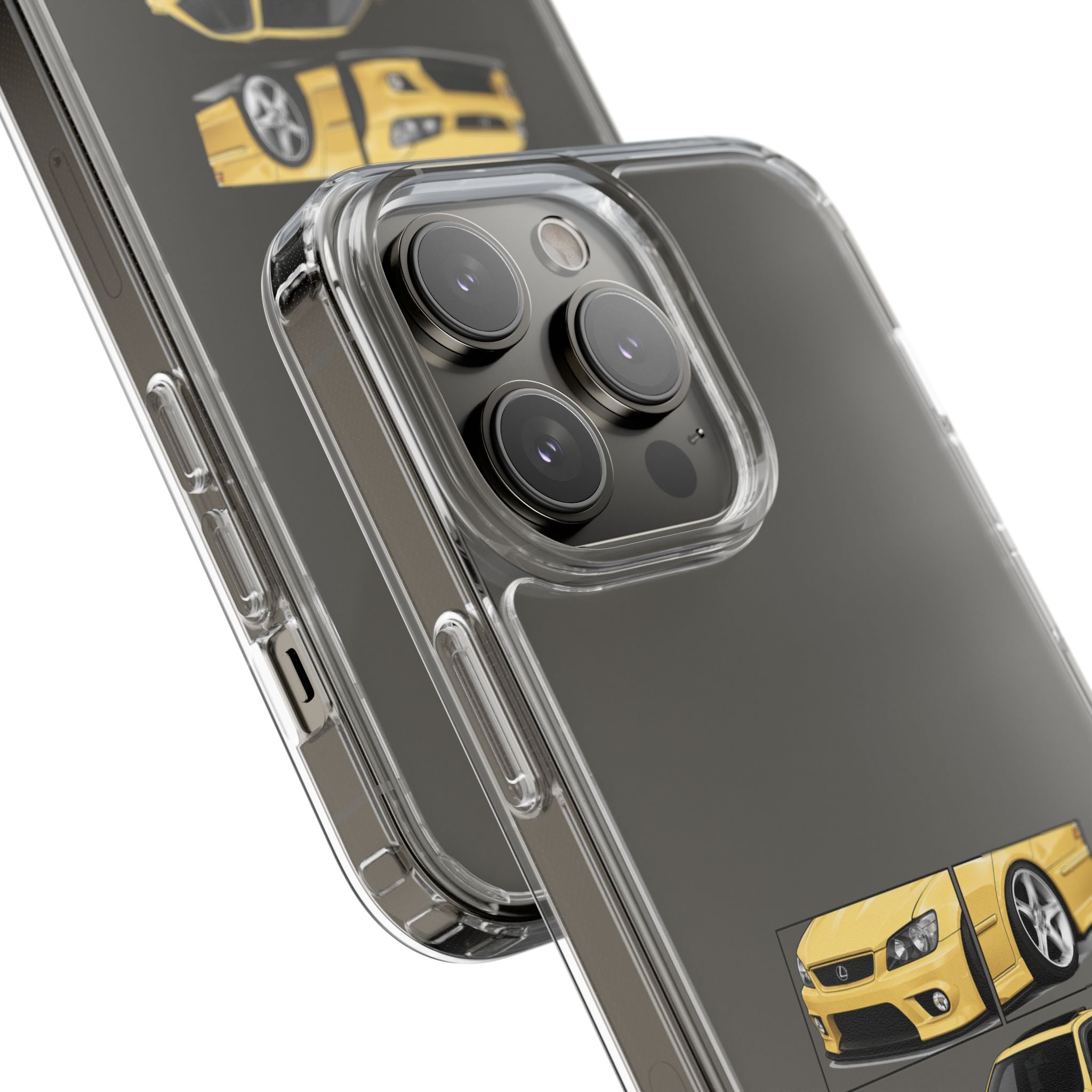 YELLOW LEXUS IS200 PHONE CASES